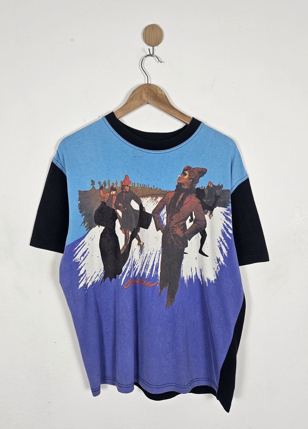 Jean Paul Gaultier Jean Paul Gaultier JPG Homme pop art graphic print shirt Size US L / EU 52-54 / 3 - 1 Thumbnail