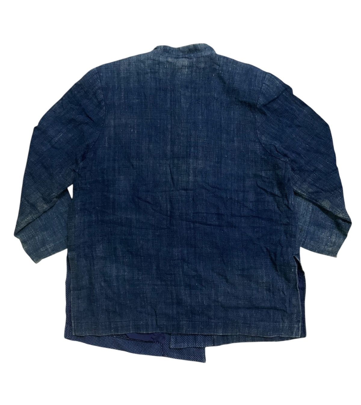 Indigo × Japanese Brand × Vintage Vintage Japanese Indigo Blue Patchwork Jacket Size US XL / EU 56 / 4 - 3 Thumbnail
