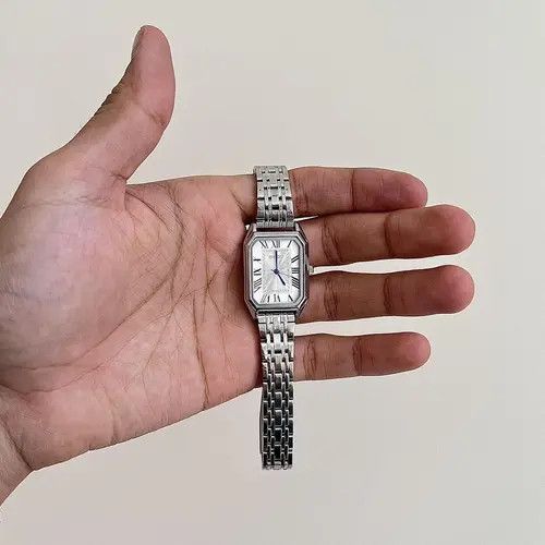 Other 2000s vintage dope rectangle stainless steel quartz watch Size ONE SIZE - 5 Thumbnail
