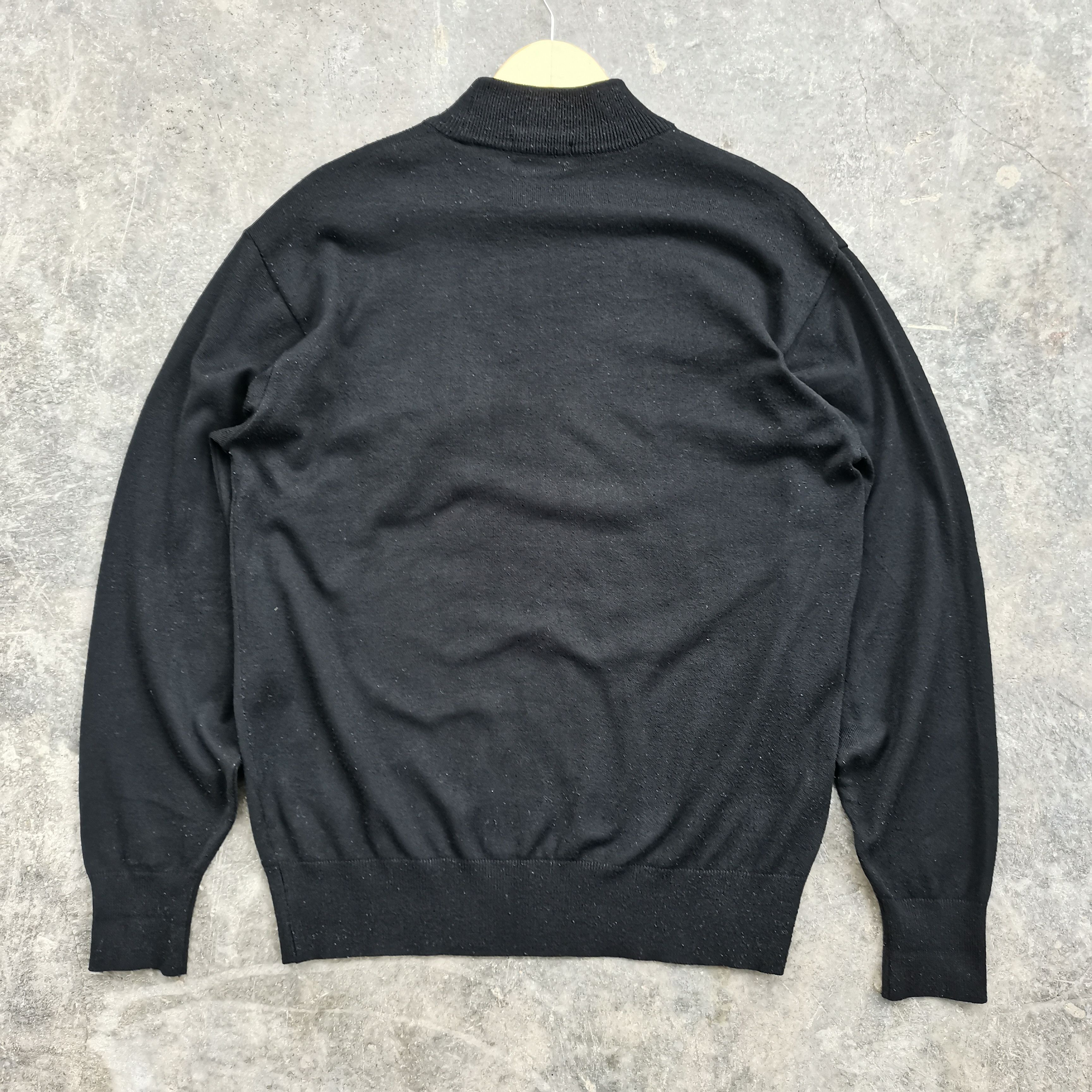 Japanese Brand × Vintage Steals🔥 Crocodile Longsleeve Turtle Neck Jumper Size US M / EU 48-50 / 2 - 4 Thumbnail