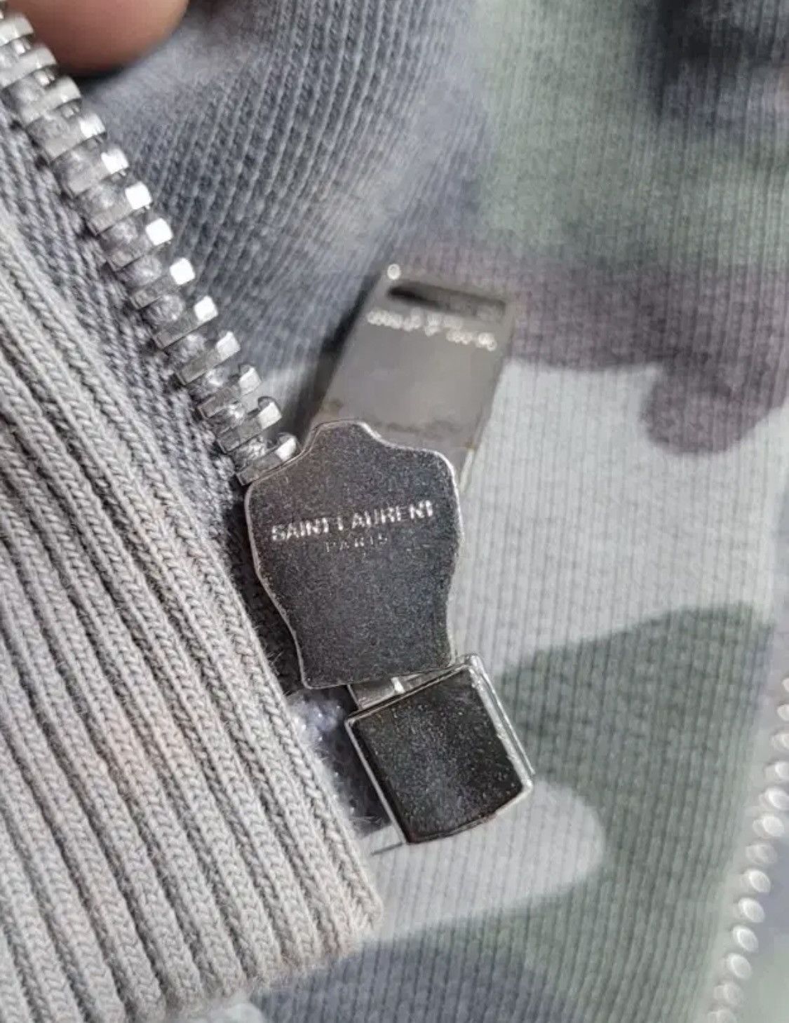 Saint Laurent Paris Saint Laurent Camoflage Zip Hoodie Size US XXL / EU 58 / 5 - 5 Thumbnail