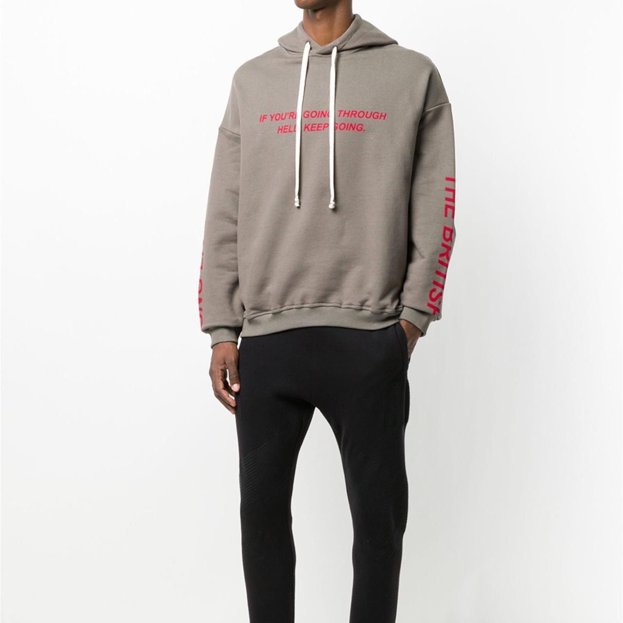 image of Hype x Represent Clo NWT Represent Hoodie in Grey, Men's (Size Medium)