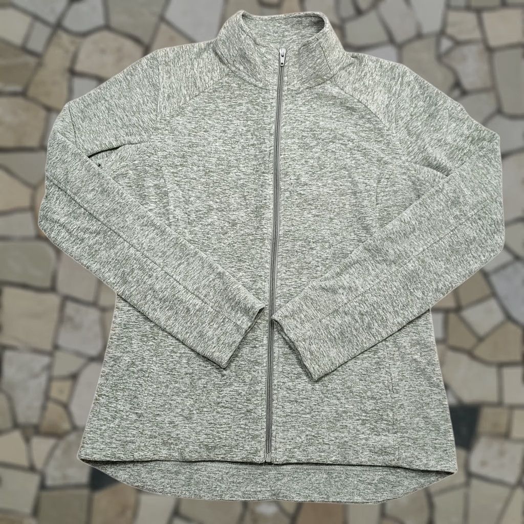 Duluth Trading Company Duluth Trading Company Frost Lake Fleece Thumb Hole Jacket Green Womens Large Size L / US 10 / IT 46 - 1 Thumbnail