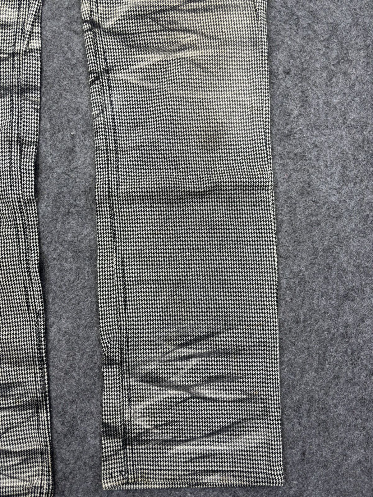 Japanese Brand semanticdesign Houndstooth Embroidery Stretchable Pant K18 Size US 30 / EU 46 - 5 Thumbnail