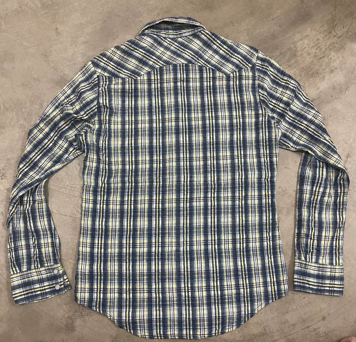 Designer × Japanese Brand × Vintage HR MARKET Button up Tshirt Japanese Designer Size US S / EU 44-46 / 1 - 2 Thumbnail