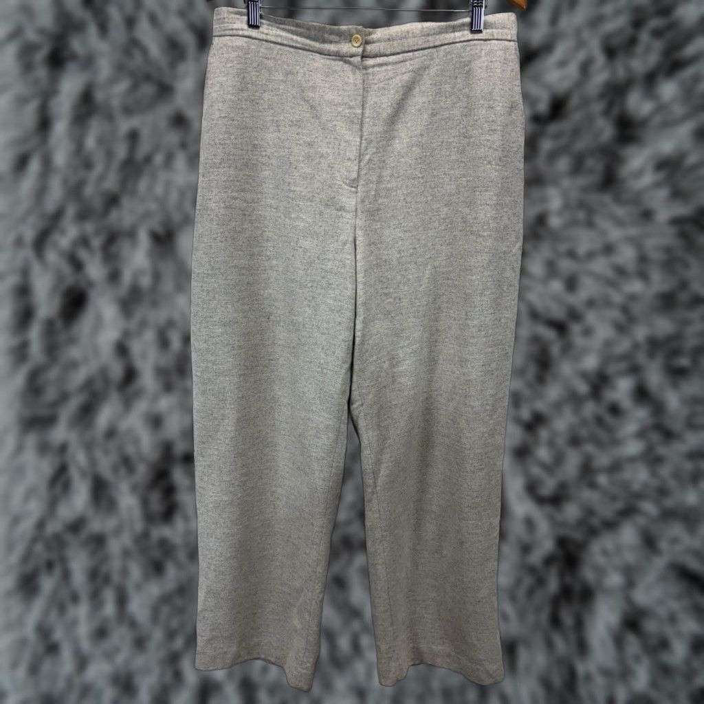 Ralph Lauren VINTAGE Lauren Ralph Lauren Dress Pants One Word: Dress Pants (Women) Size 16 Greige 100% Lambswool Fully Lined Wool Beige/Grey Womens Regular Size 38" / US 16 / IT 52 - 1 Thumbnail
