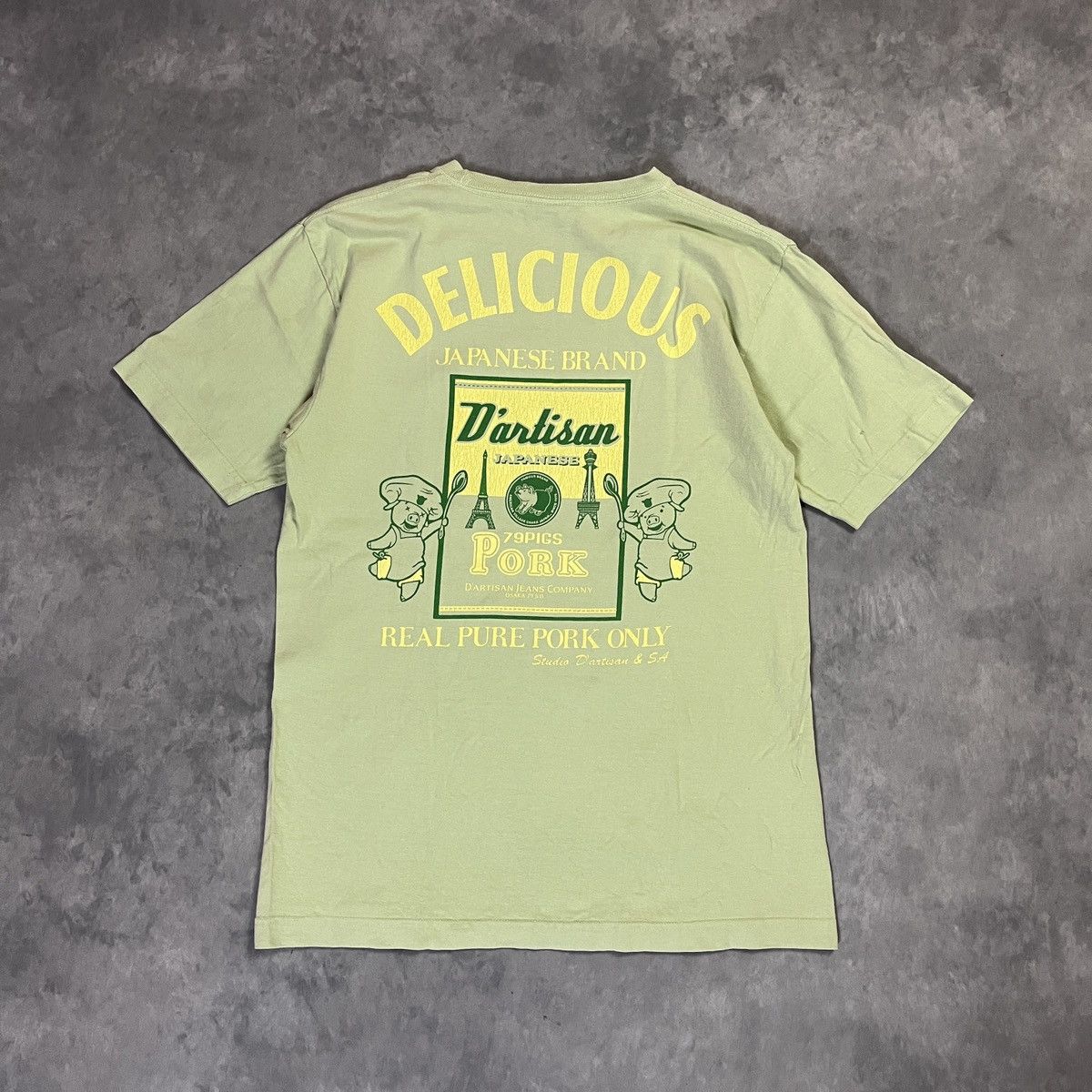 Studio D'Artisan Studio D’Artisan “Real Pure Pork” Graphic T-Shirt Japan Size US M / EU 48-50 / 2 - 7 Thumbnail