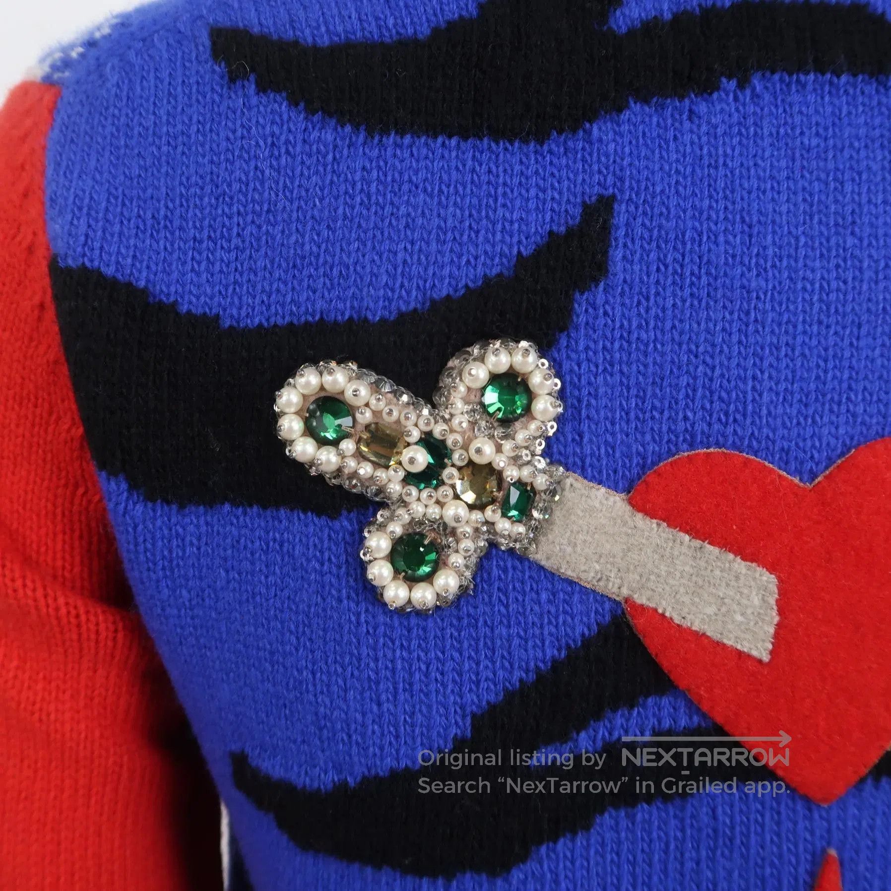 Gucci Gucci Red Ram Head Crewneck Sweater M. Size M / US 6-8 / IT 42-44 - 1 Thumbnail