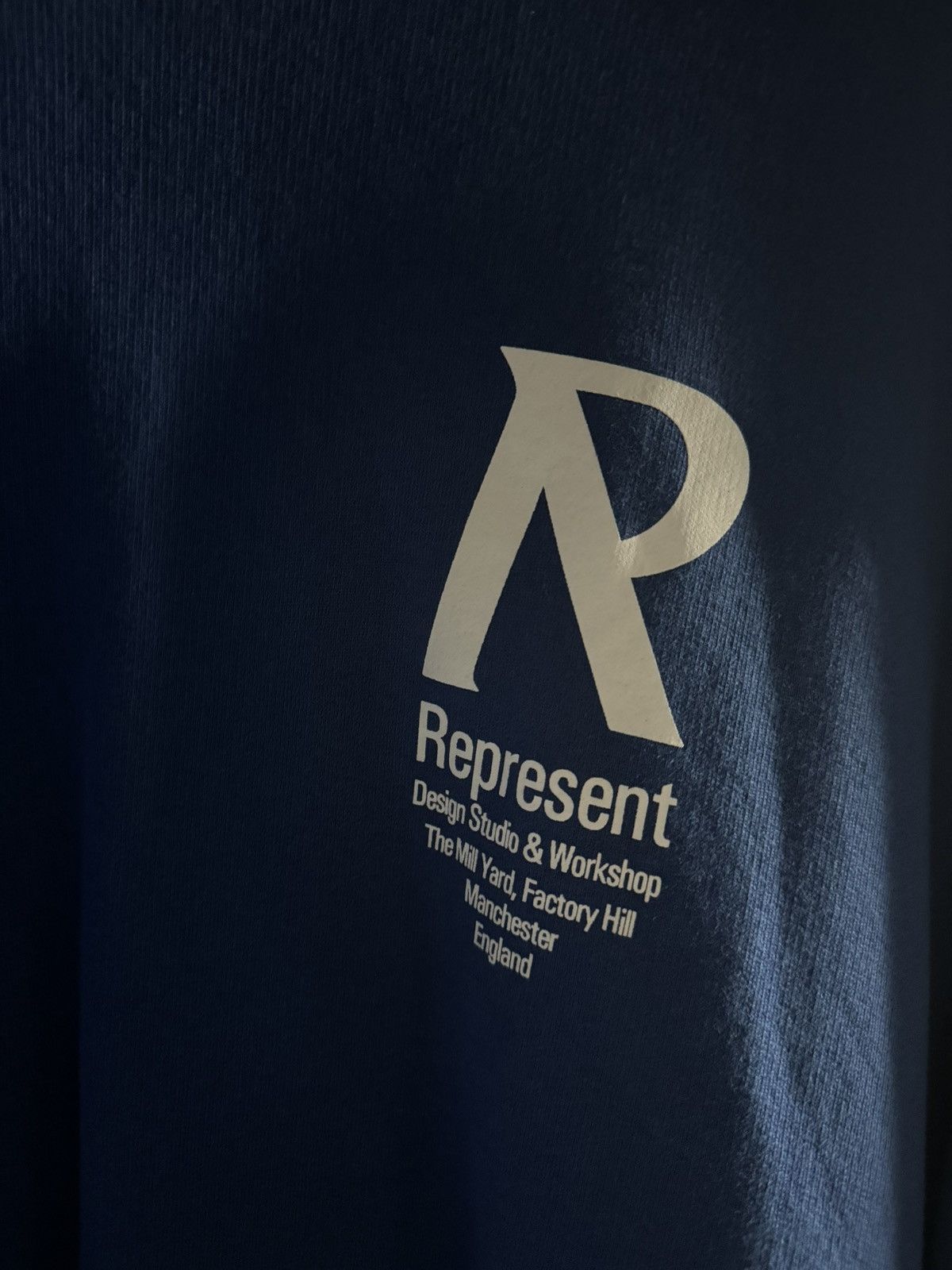 Represent Clo. Represent Medium Design & Studio Workshop Blue Sweater Size US M / EU 48-50 / 2 - 2 Thumbnail