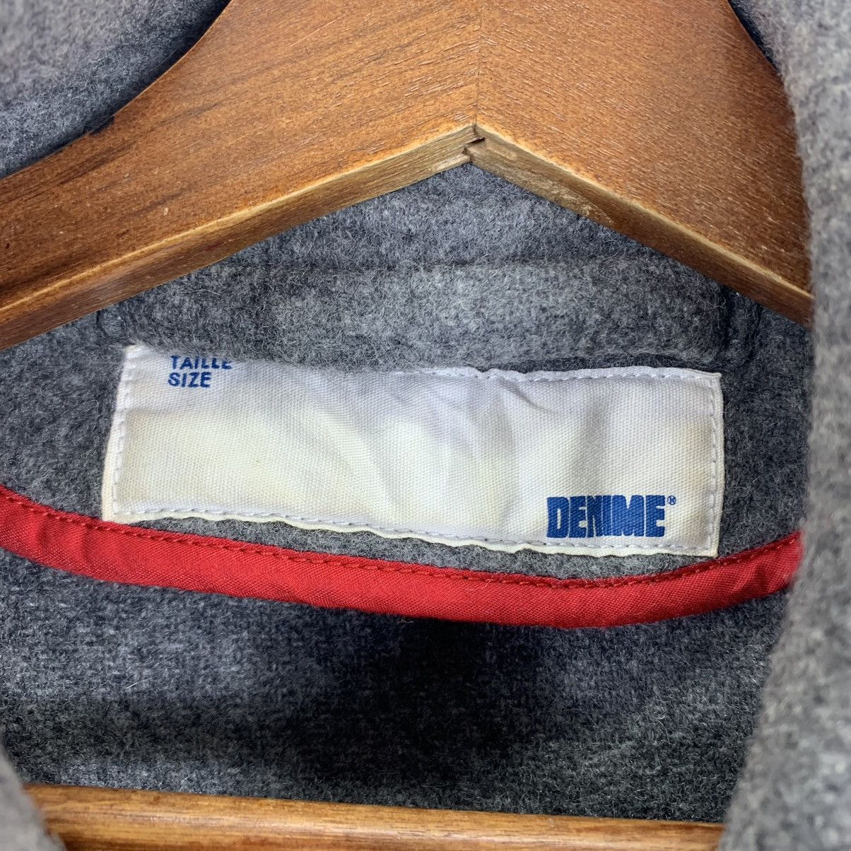 Denime × Japanese Brand × Vintage Vintage Japanese Brand Denime Wool Jacket Size US XS / EU 42 / 0 - 6 Thumbnail