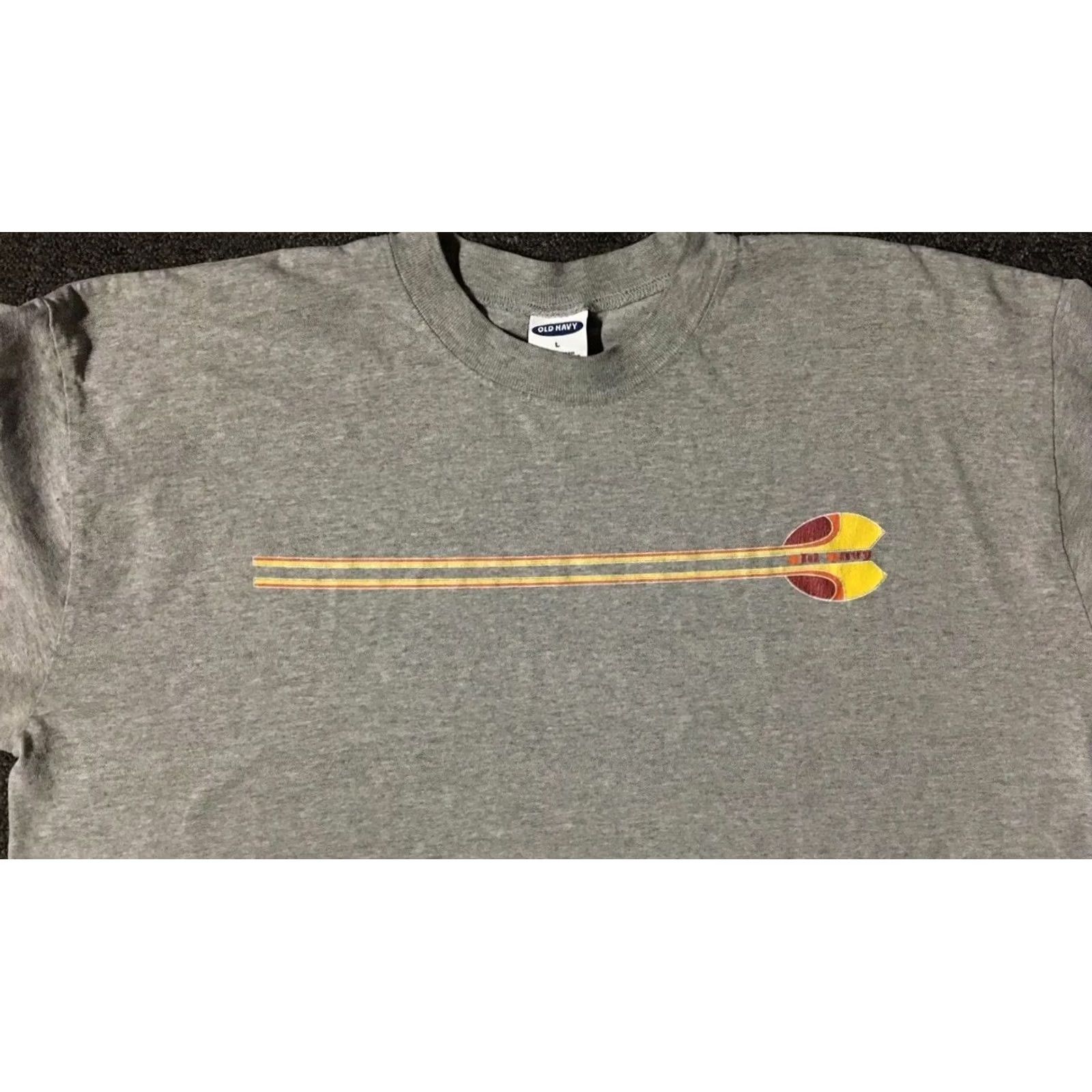Quiksilver VINTAGE Faded Old Navy Shirt M Boxy Surf Skate Grunge Vaporwave 90s Y2K Ocean California Beach Graphic Tee Mens Gray Size M Size US M / EU 48-50 / 2 - 5 Thumbnail