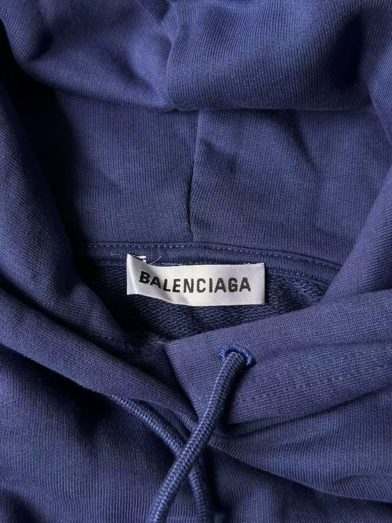 Balenciaga Balenciaga Blue Coca-Cola Hoodie Size US XS / EU 42 / 0 - 3 Thumbnail