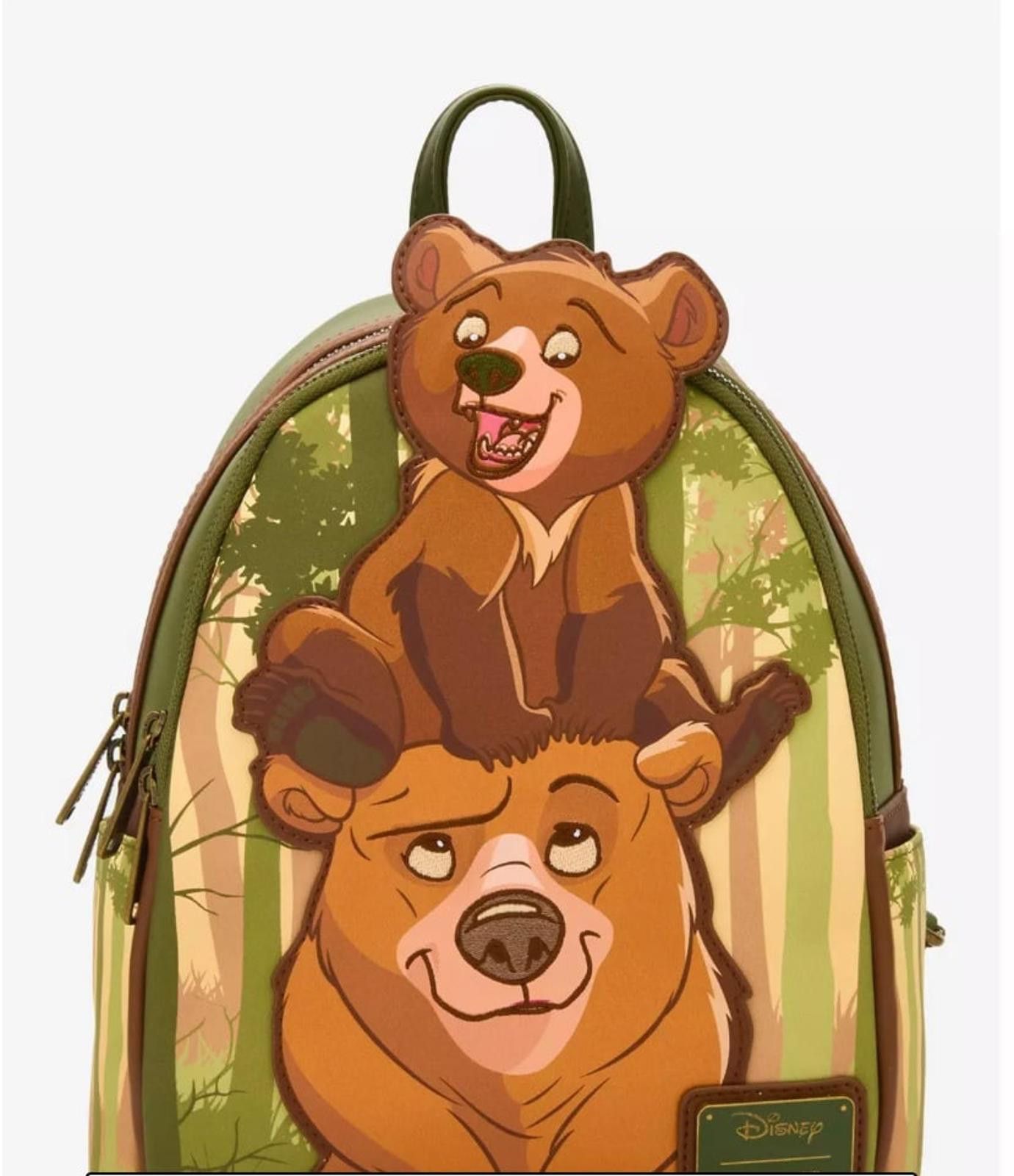 Loungefly Disney Brother Bear Koda & Kenai Mini Backpack NWT