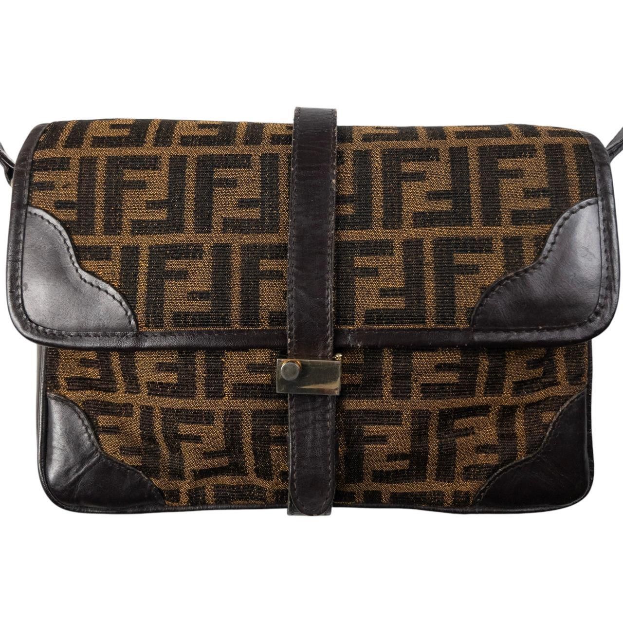 Fendi Vintage Fendi Monogram Cross Body Bag Size ONE SIZE - 1 Thumbnail