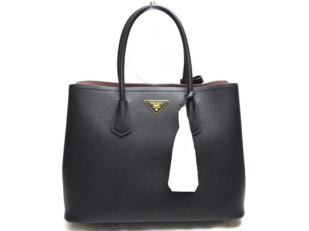 Prada 2 Way Bag Saffiano Black