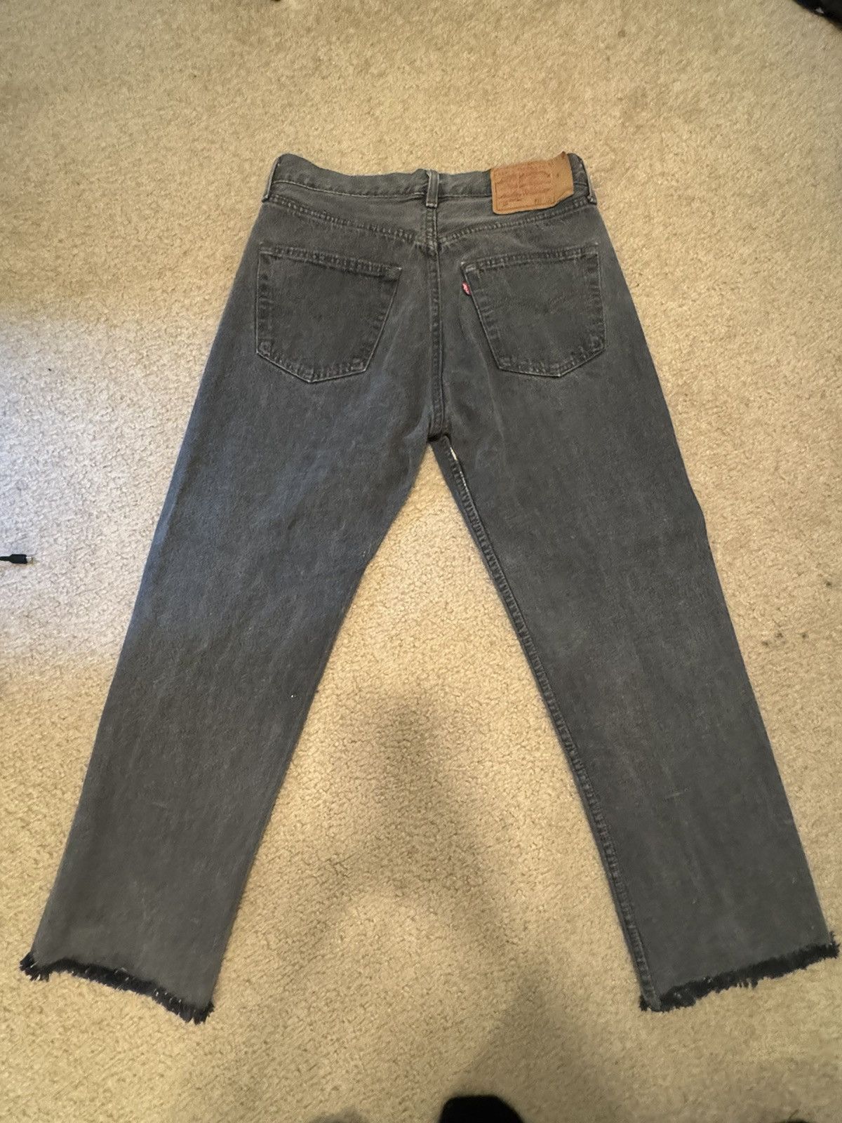 Levi's Vintage black Levi jeans with raw hem Size US 31 - 4 Thumbnail