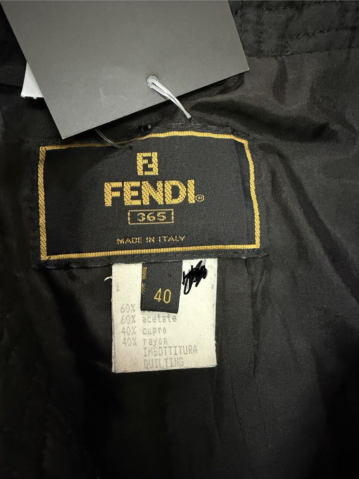 Fendi Vintage 80s fendi zucca long jacket Size US M / EU 48-50 / 2 - 7 Thumbnail
