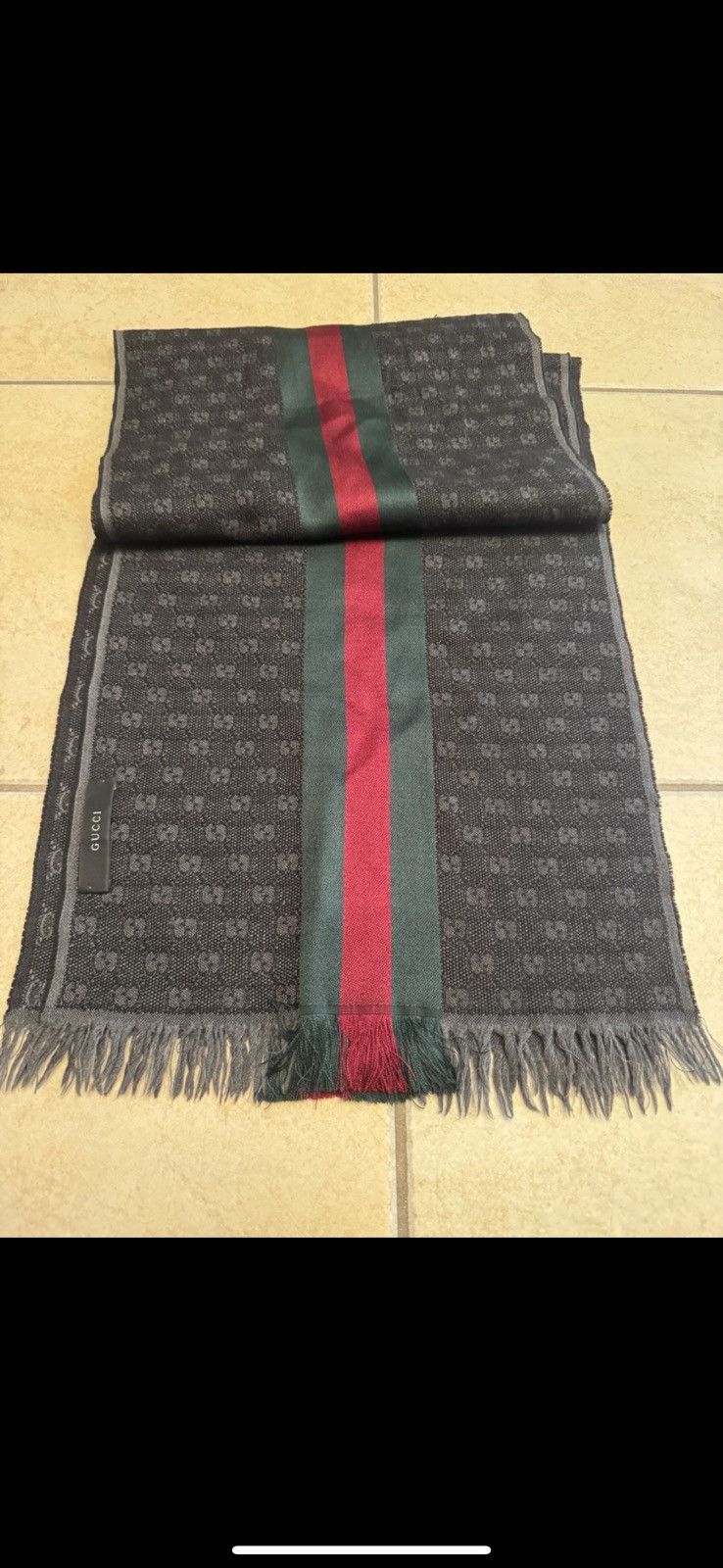 Gucci Gucci Monogram Scarf Size ONE SIZE - 1 Thumbnail