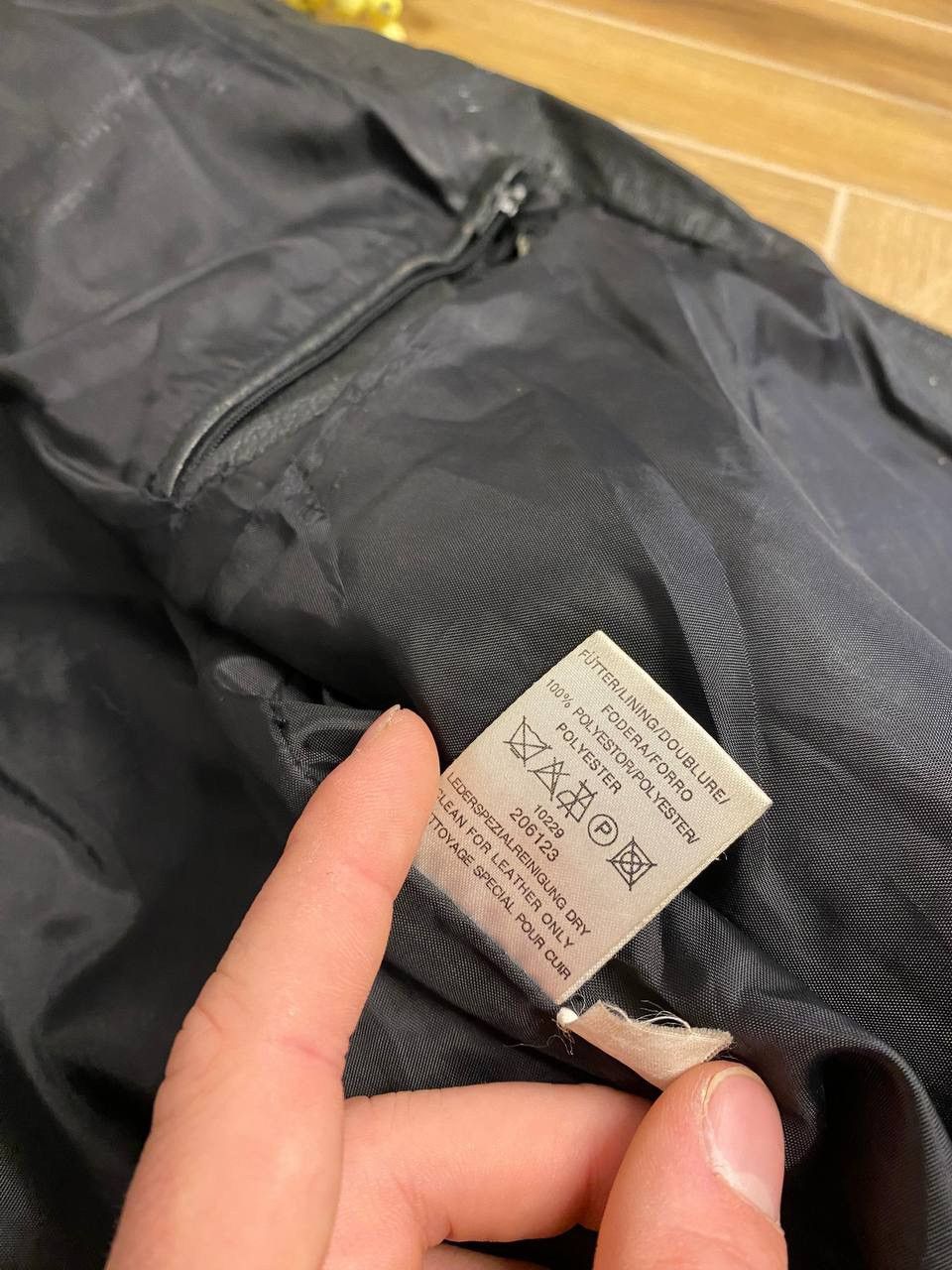 Vintage Rare Vintage Borussia Mönchengladbach Leather Bomber 90s Size US L / EU 52-54 / 3 - 14 Thumbnail