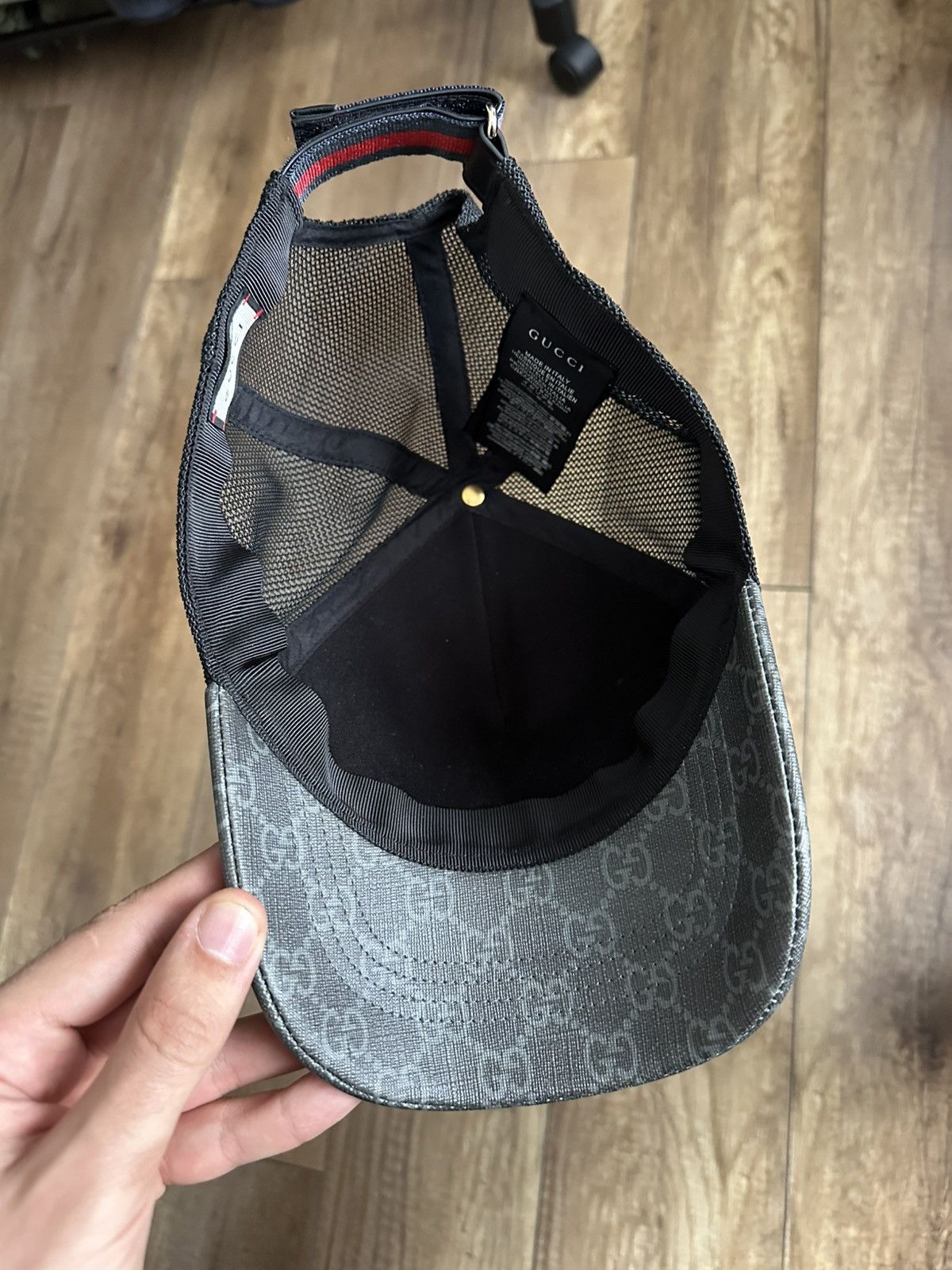 Gucci Gucci Kingsnake Baseball Cap Hat Italy Size ONE SIZE - 10 Thumbnail