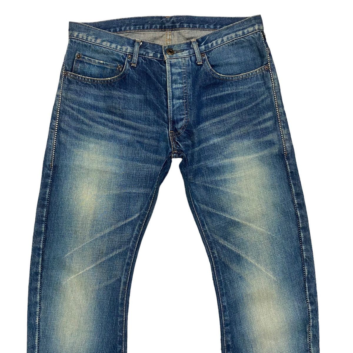 wjk Wjk Banana Cut Denim Jeans Slim fit Size US 31 - 3 Thumbnail