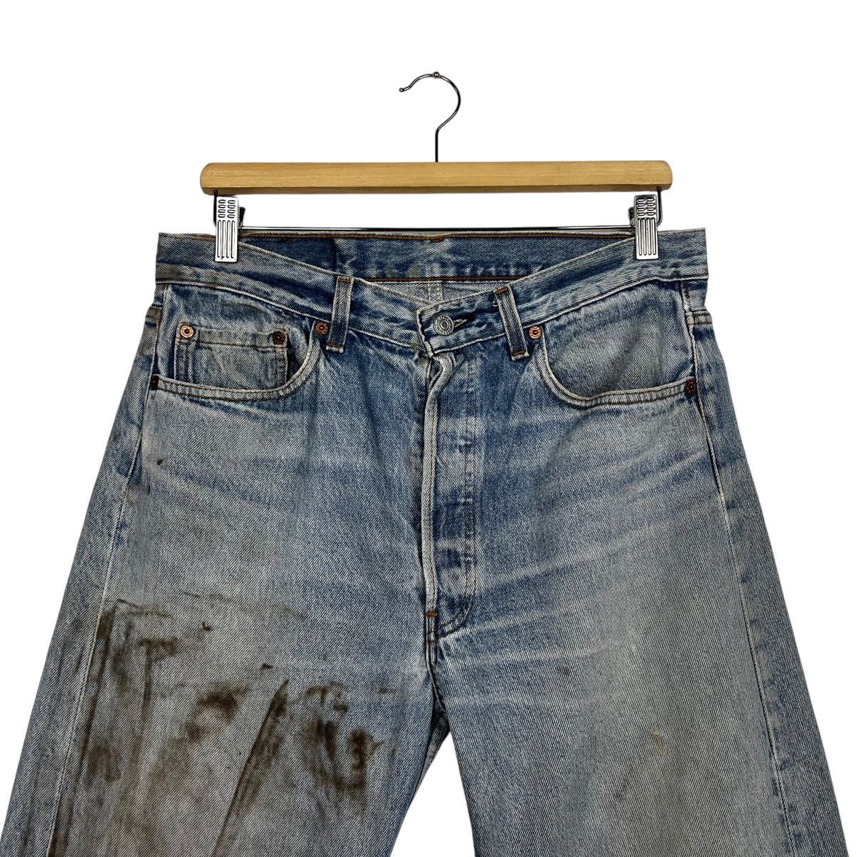 Levi's Vintage 90s Levis Lot 501 Denim Size US 32 / EU 48 - 2 Thumbnail