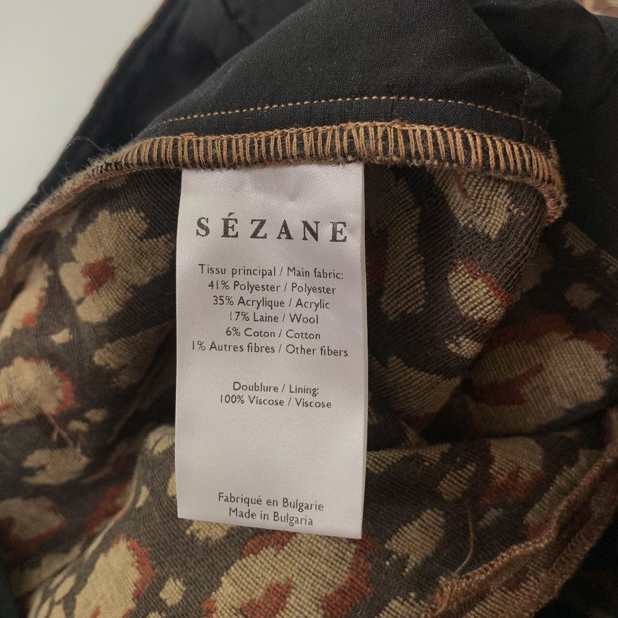 Sezane Sezane Jacquard Leopard High Rise Shorts Size 34" / US 12 / IT 48 - 14 Thumbnail