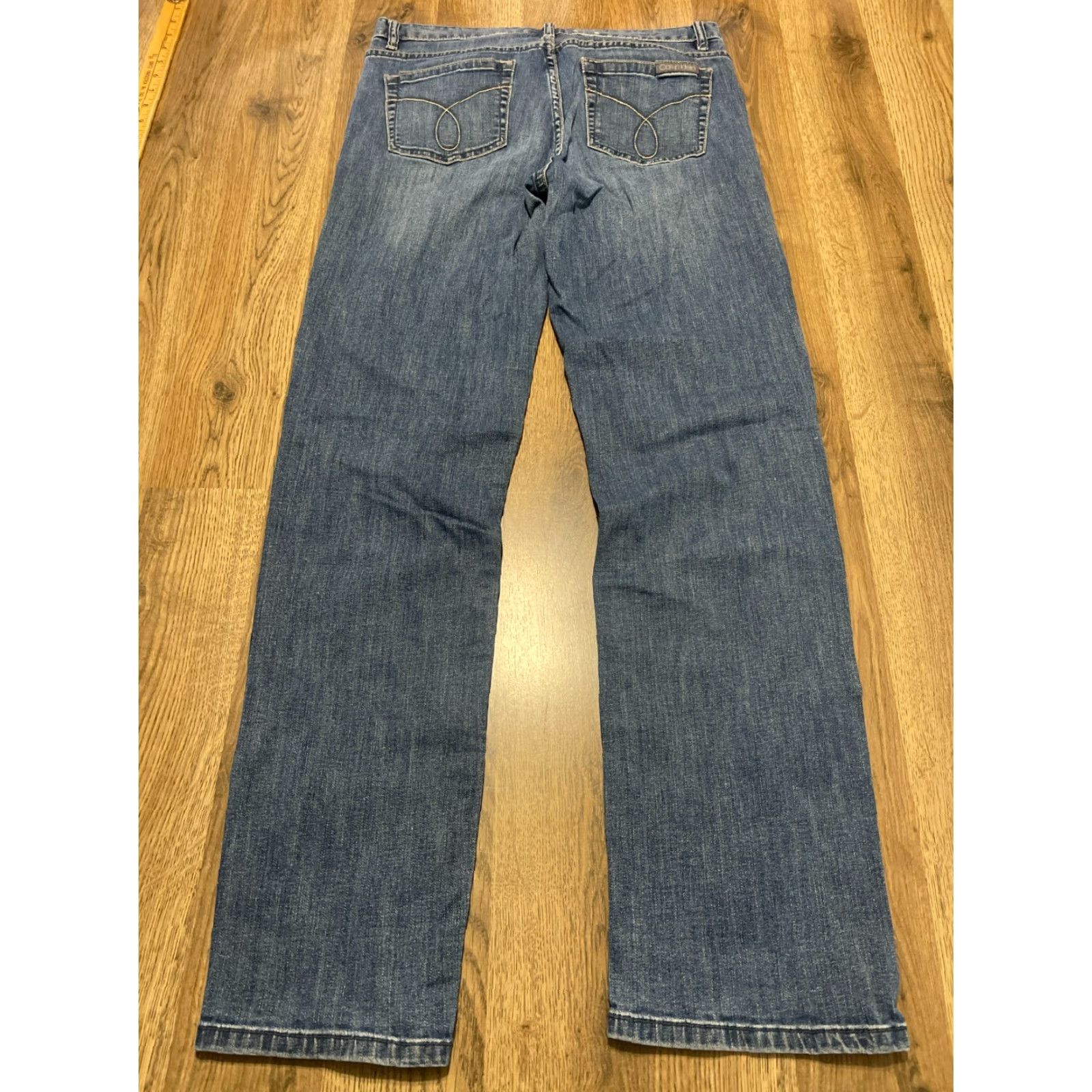 Calvin Klein Calvin Klein Jeans Men's Size 31/12 Blue Denim Skinny Pockets Size US 31 - 2 Thumbnail