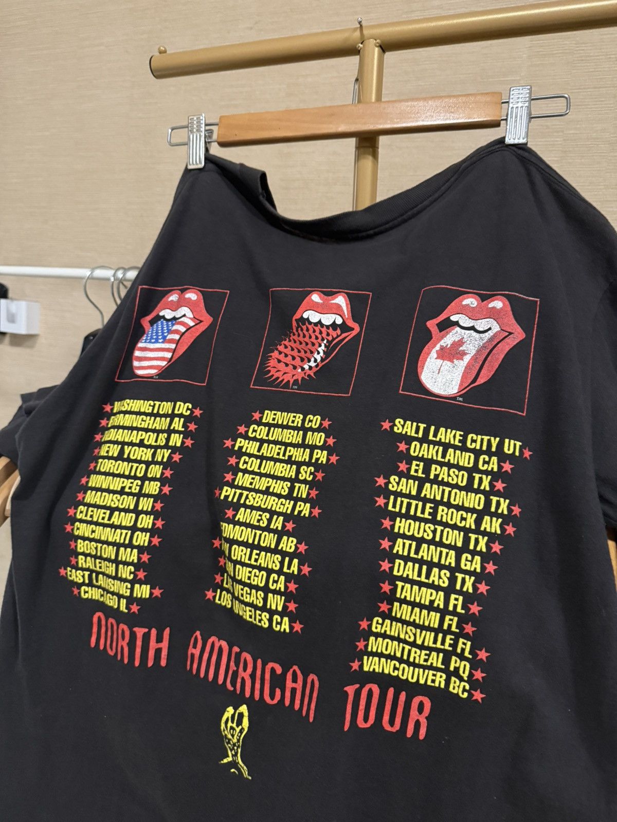 The Rolling Stones Vintage 1994 Rolling Stones Voodoo North American Tour Tee Size US L / EU 52-54 / 3 - 11 Thumbnail