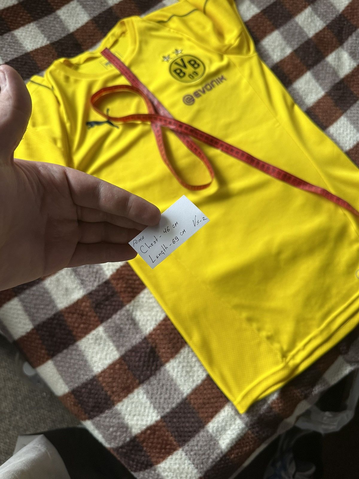 Puma PUMA BVB 2019 Borussia Dortmund Training Football T-Shirt Size US S / EU 44-46 / 1 - 8 Thumbnail