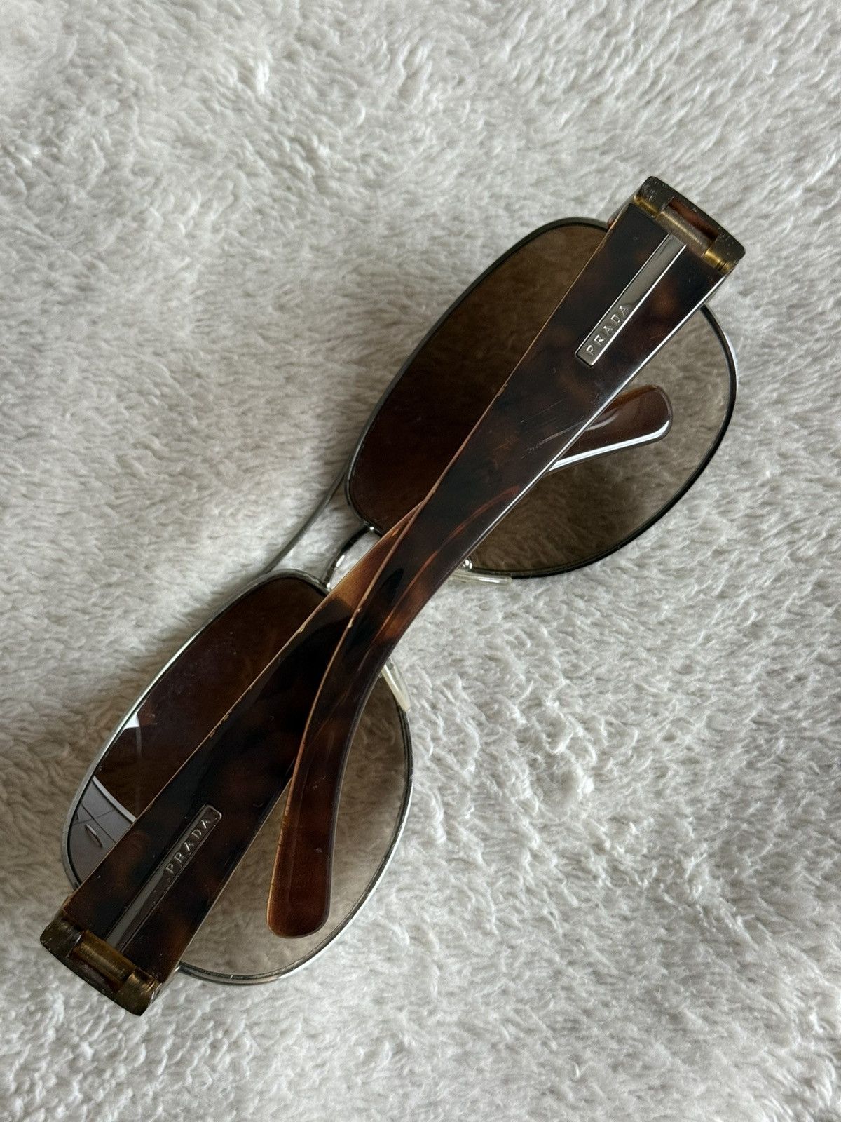 Prada Vintage Prada sunglasses Aviator Size ONE SIZE - 2 Thumbnail