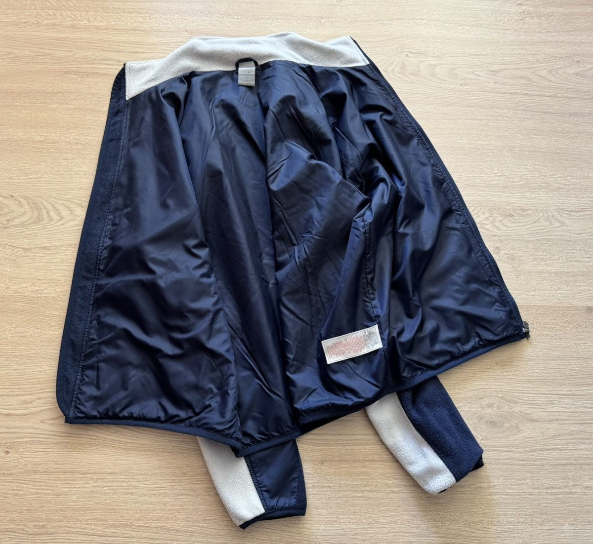 Nike Vintage 90’s Nike ACG y2k Sport Nylon Blue Fleece Jacket Size US XL / EU 56 / 4 - 7 Thumbnail