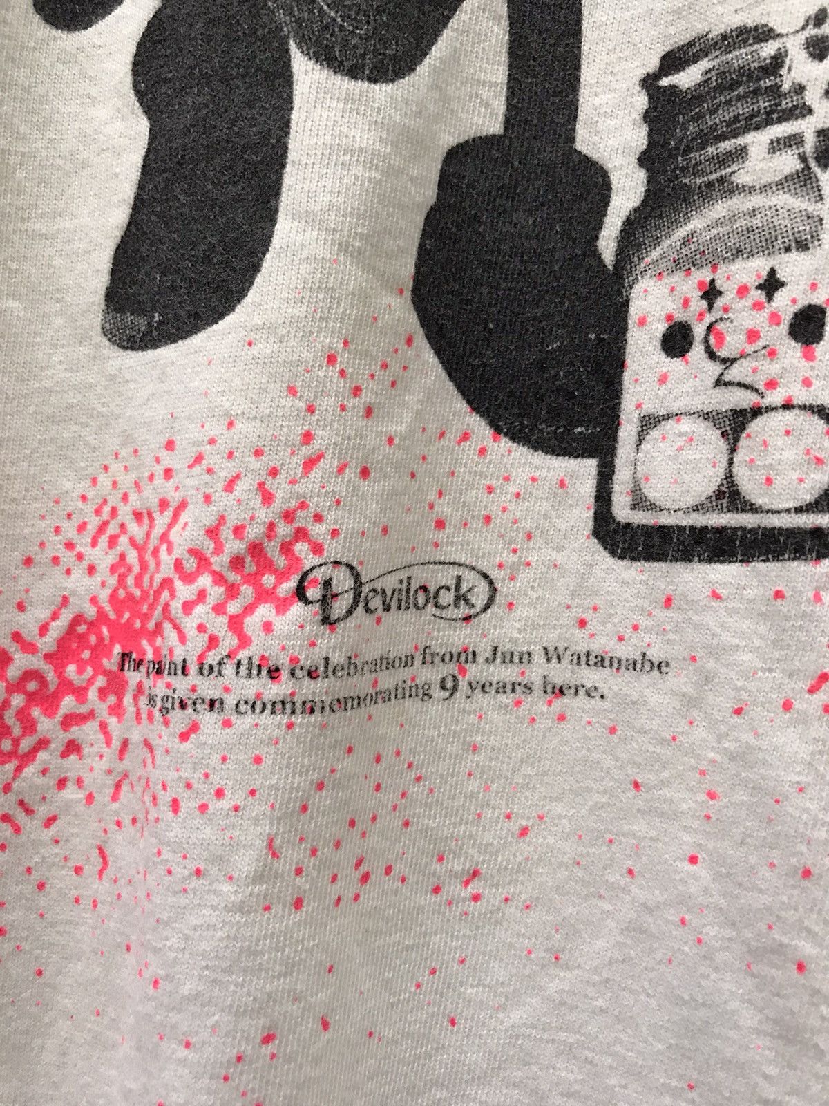 Devilock Vintage Devilock x Jun Watanabe Raglan T-Shirt Size US M / EU 48-50 / 2 - 3 Thumbnail