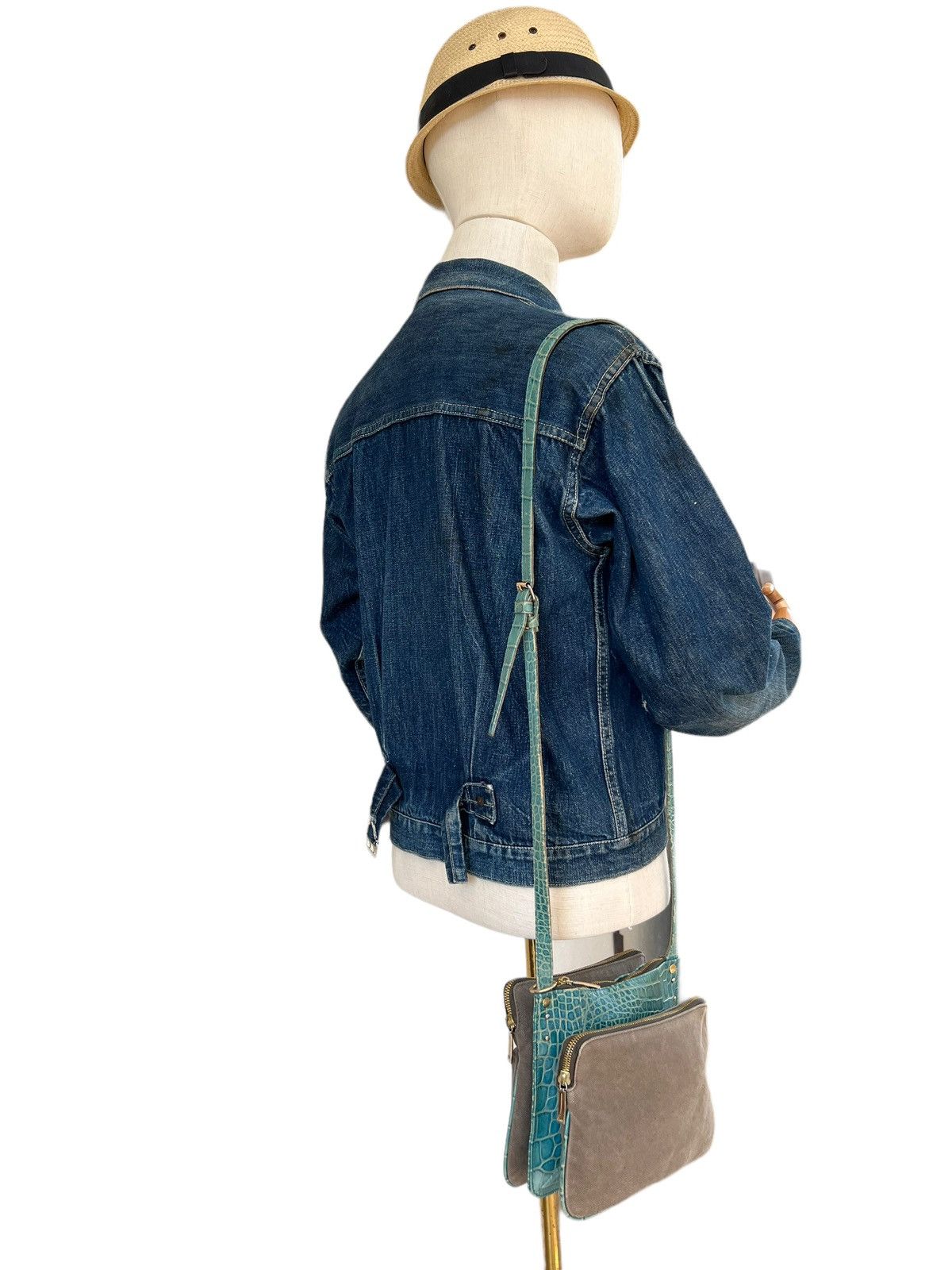 Yohji Yamamoto Yohji Yamamoto Y’saccs X Kenji Ikeda 3 Layer Mini Sling Bag Size ONE SIZE - 8 Thumbnail