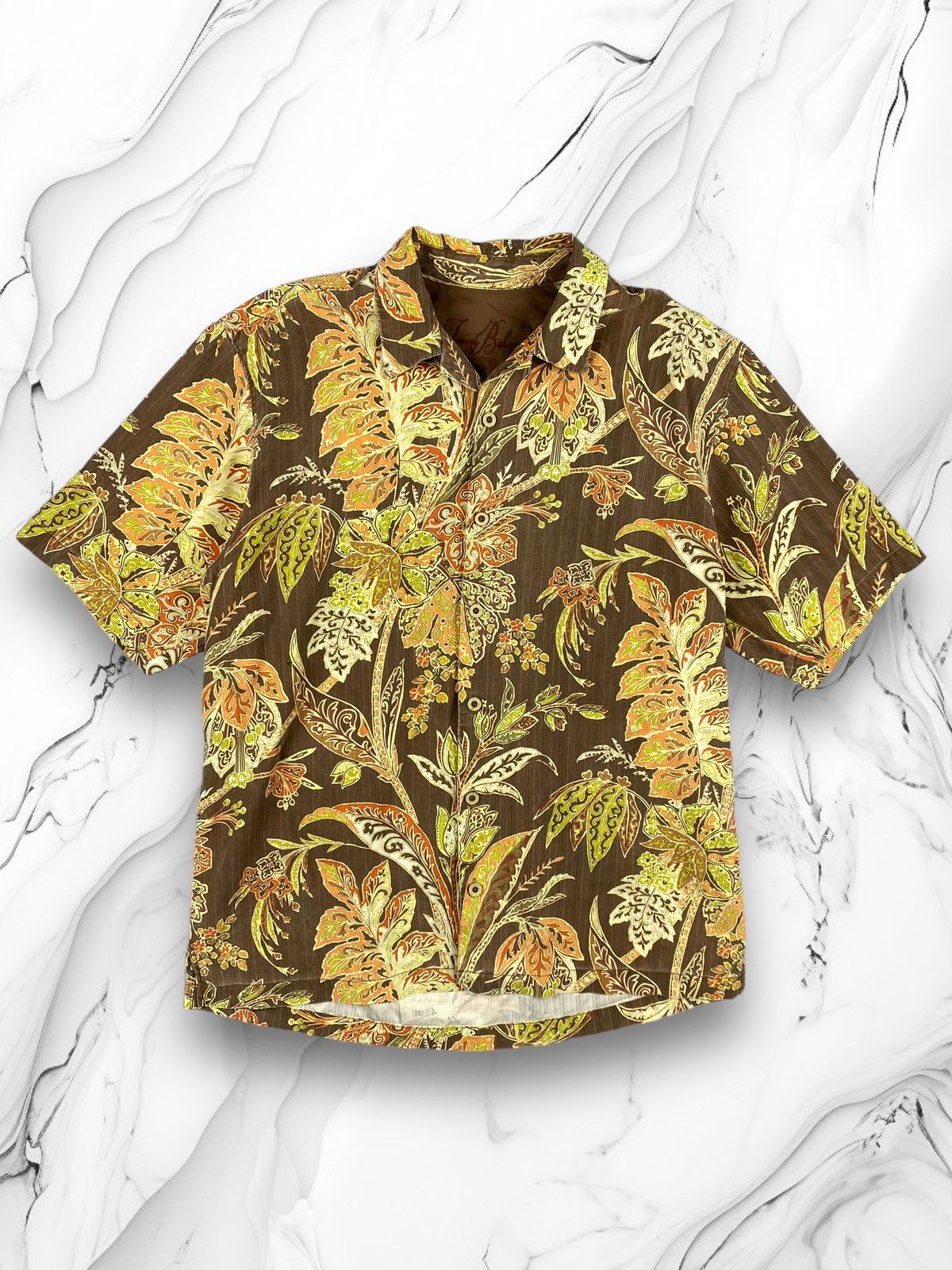 Tommy Bahama Vintage Tommy Bahama Crazy Hawaii Shirt Size M Size US M / EU 48-50 / 2 - 1 Thumbnail