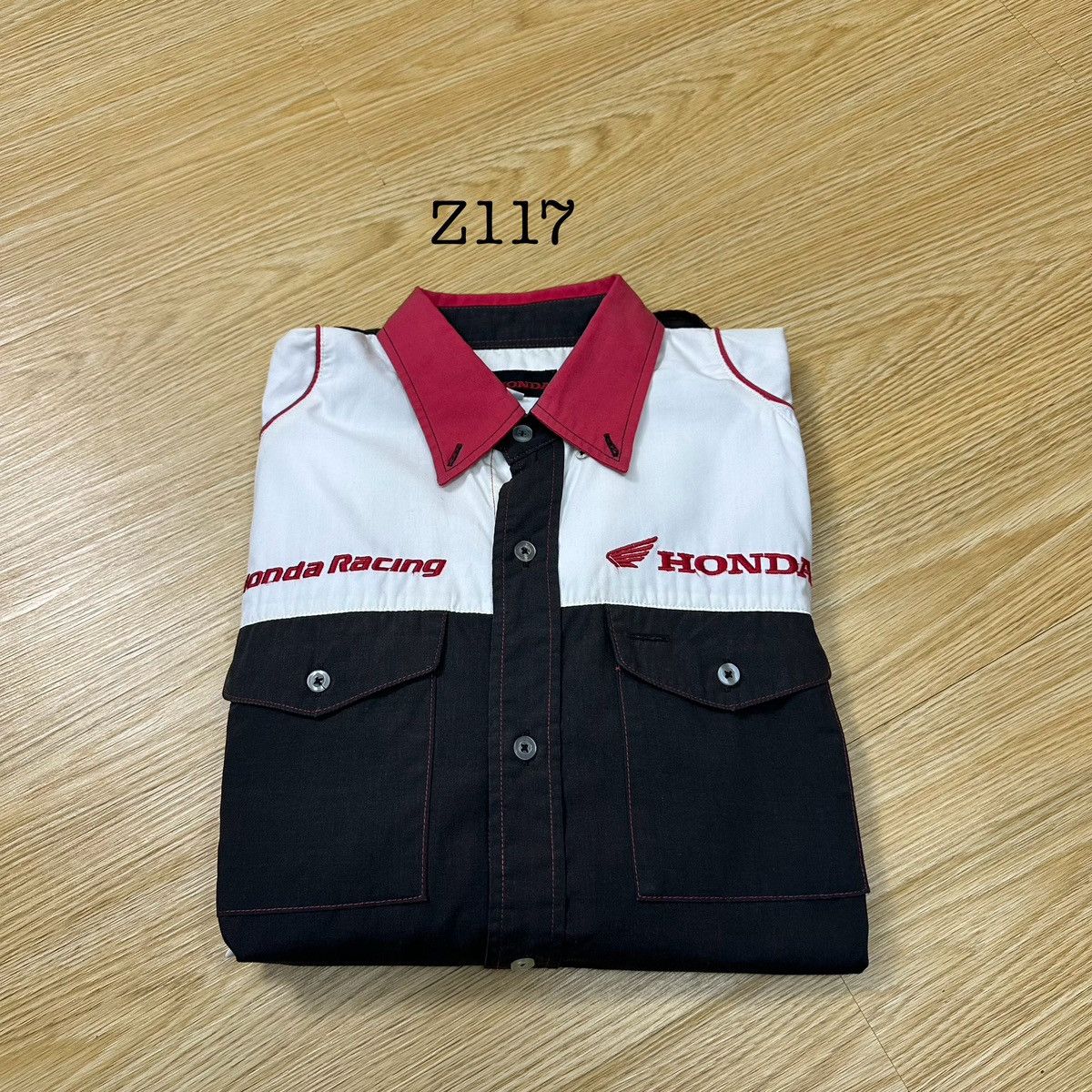 Formula 1 Vintage Honda Racing Workwear Shirt Z117 Size US L / EU 52-54 / 3 - 17 Thumbnail