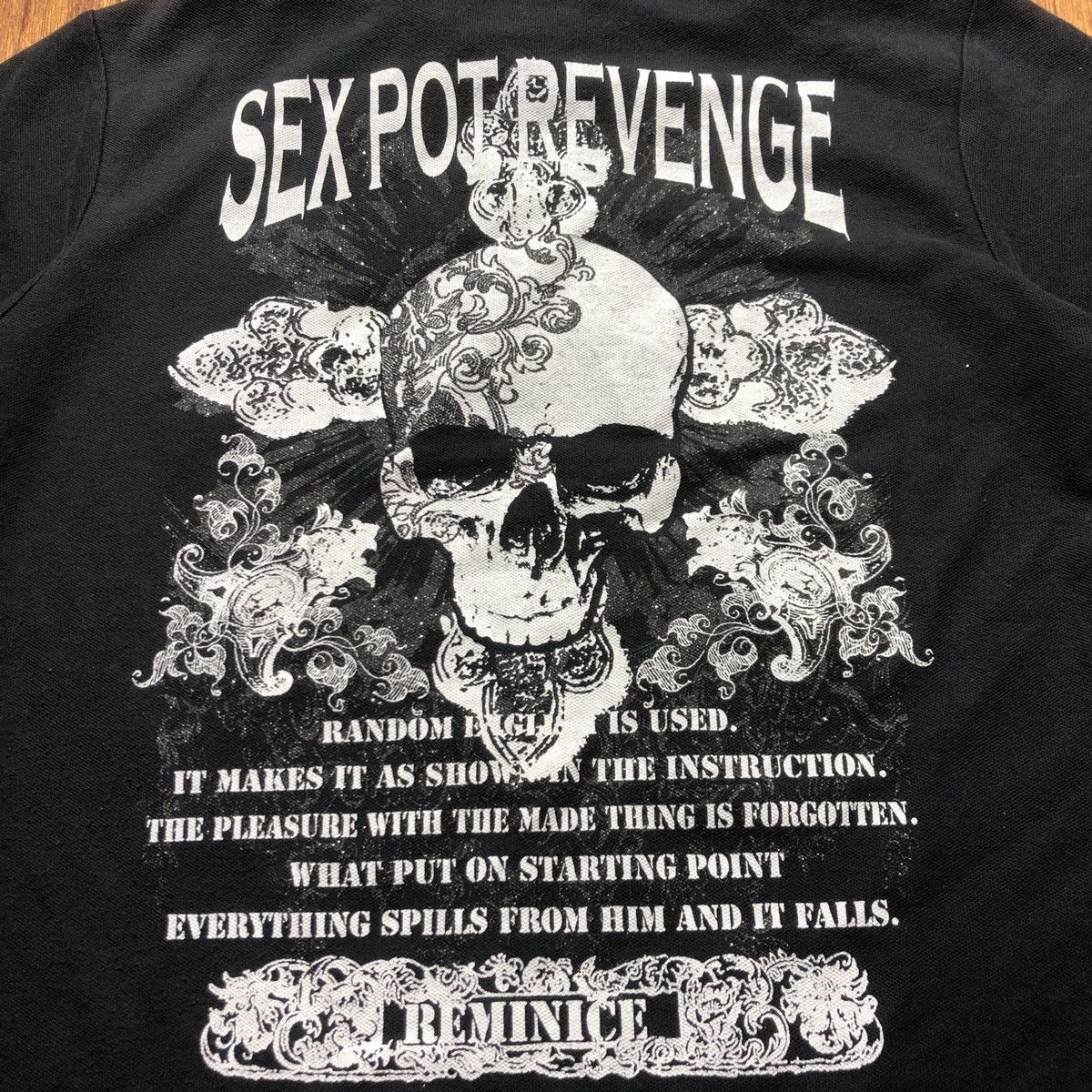 Japanese Brand × Other Sexpot Revenge Collar T-Shirt Size US XS / EU 42 / 0 - 13 Thumbnail
