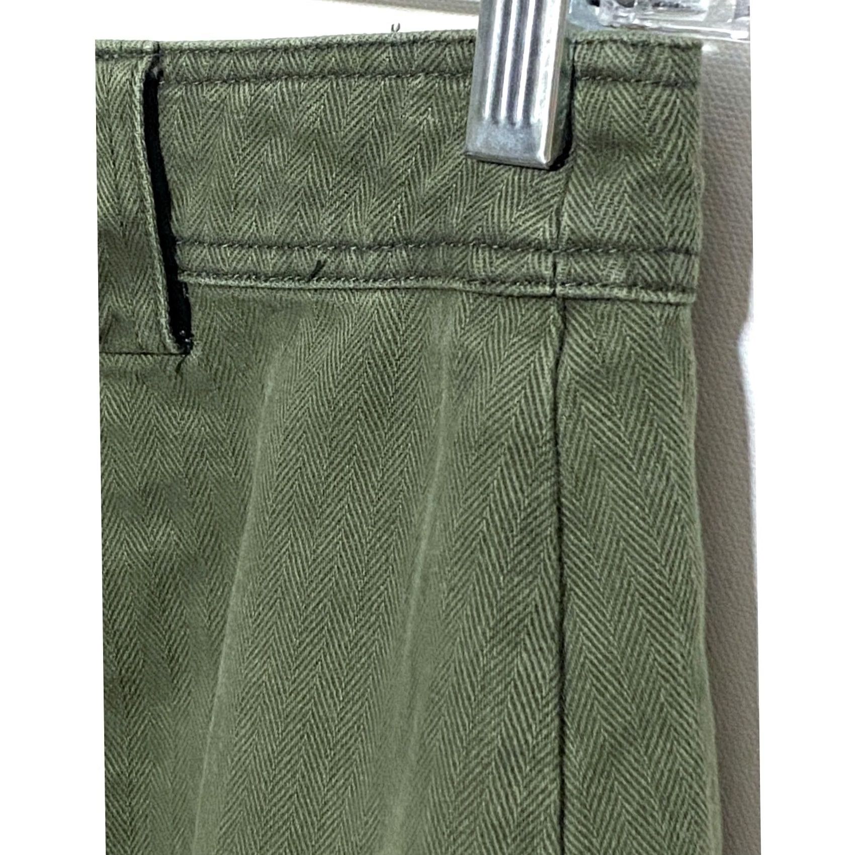 Forever 21 Forever 21 Denim Mini Skirt M Utility Army Green Y2K Grunge Fairy Cargo Pockets City Hip Hop Streetwear Ladies Size 32" / US 10 / IT 46 - 4 Thumbnail