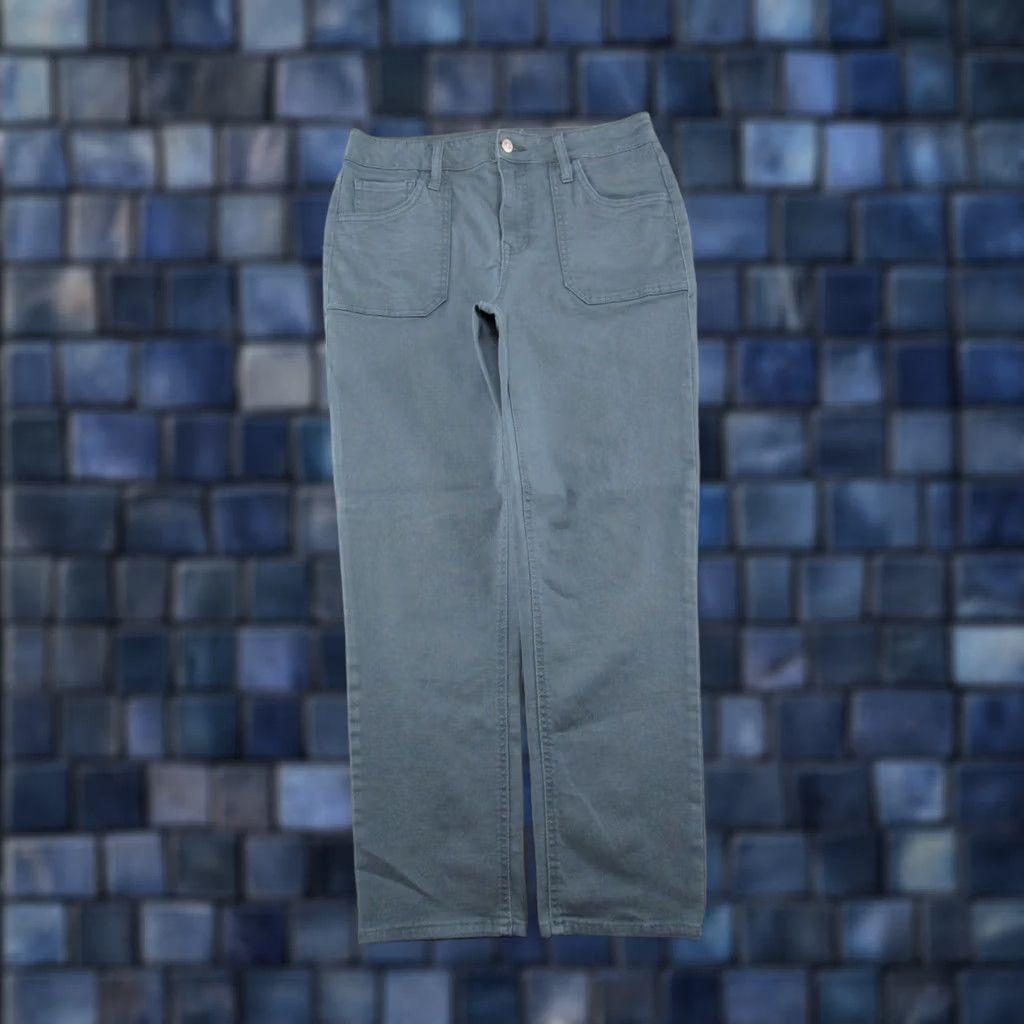 Vintage Maurices M Jeans High Rise Slim Ankle Jeans Size 8 Regular Blue Denim Straight Leg Womens Size 30" / US 8 / IT 44 - 1 Thumbnail