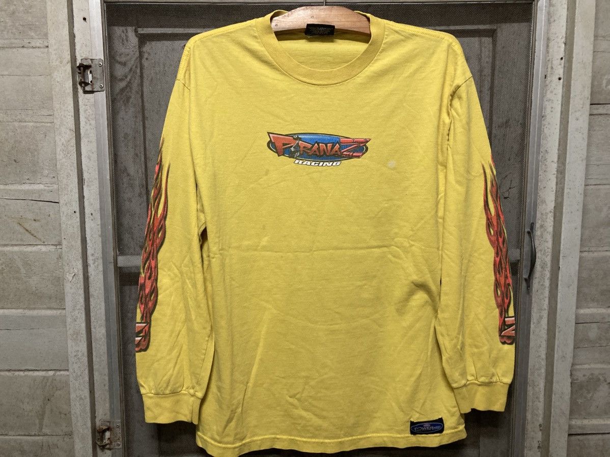 Vintage Vintage Prizanaz Racing Gear Long Sleeve T Shirts 90s Size US L / EU 52-54 / 3 - 1 Thumbnail