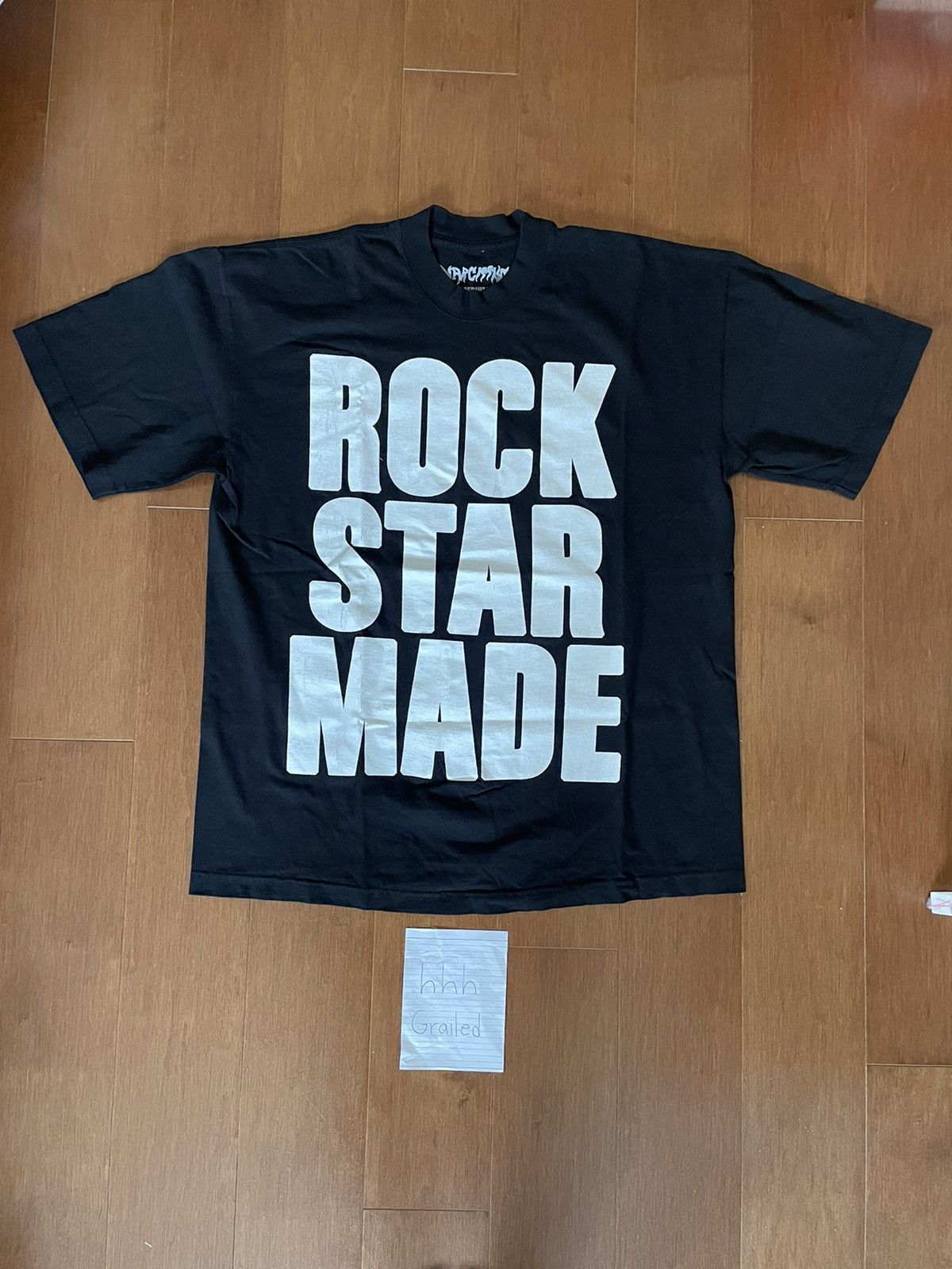 Pre-owned Playboi Carti Rockstar Made Tee -  In Black