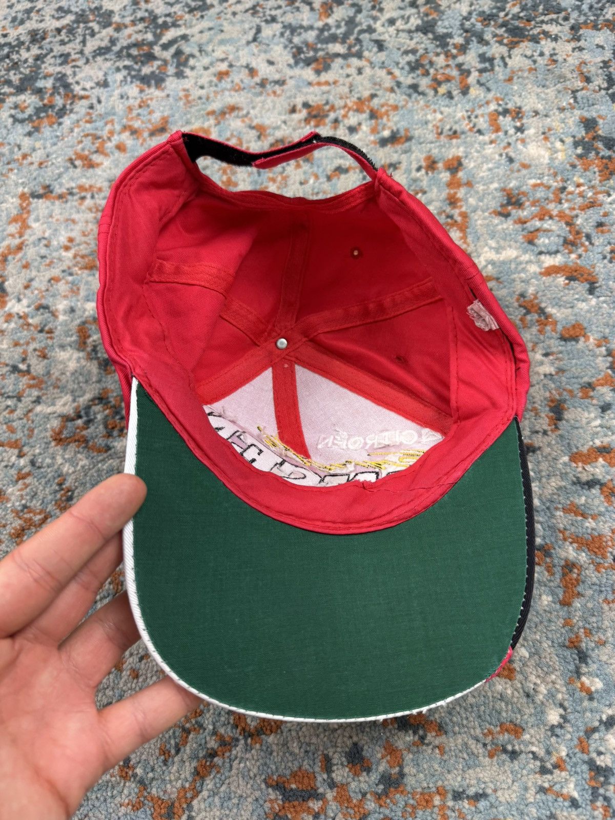 Vintage Vintage 90s Citroen Kenneth Hansen rally racing team hat Size ONE SIZE - 5 Thumbnail
