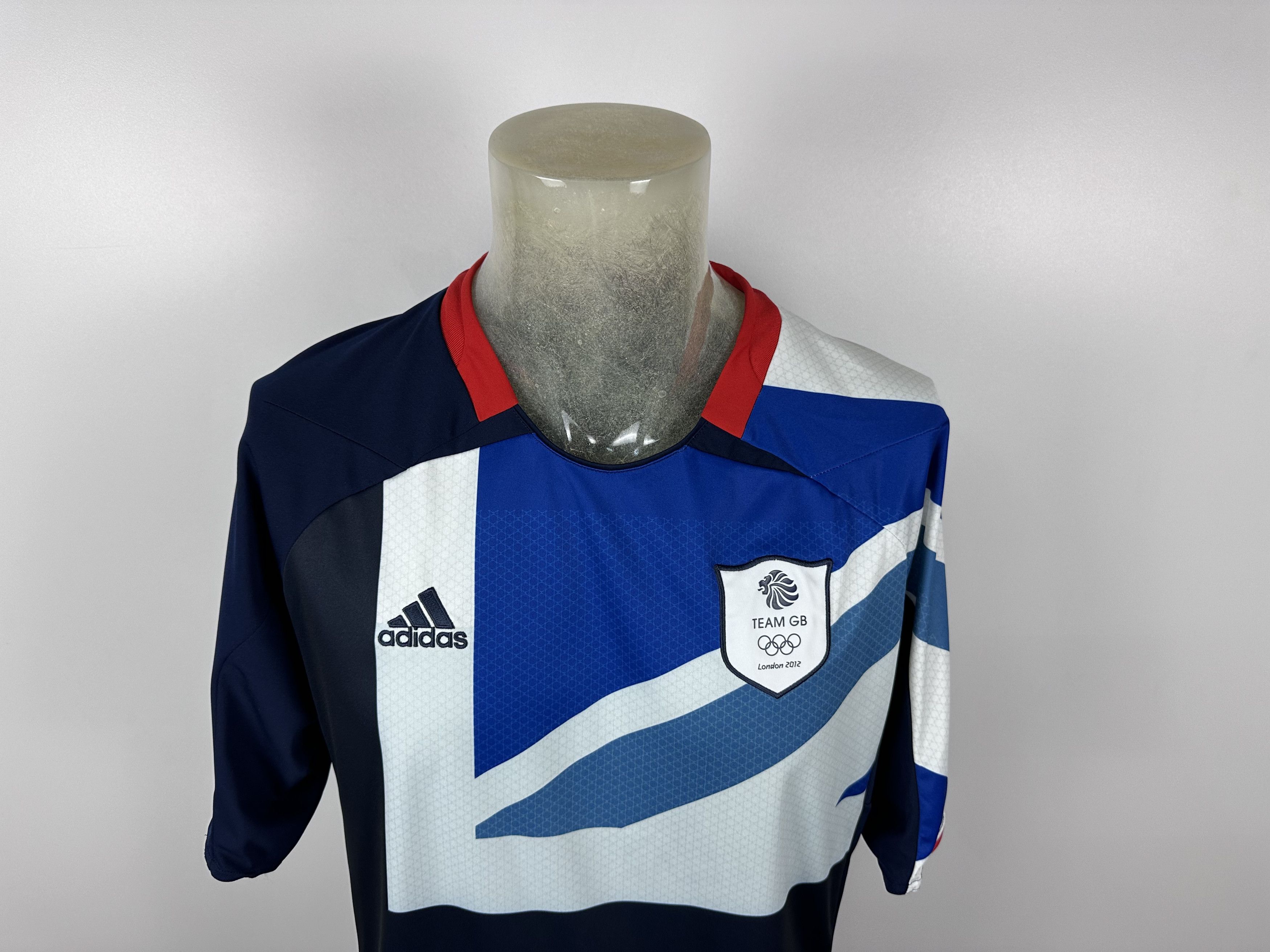 Adidas GREAT BRITAIN 2012 HOME FOOTBALL SHIRT SOCCER JERSEY ADIDAS Size US XL / EU 56 / 4 - 4 Thumbnail
