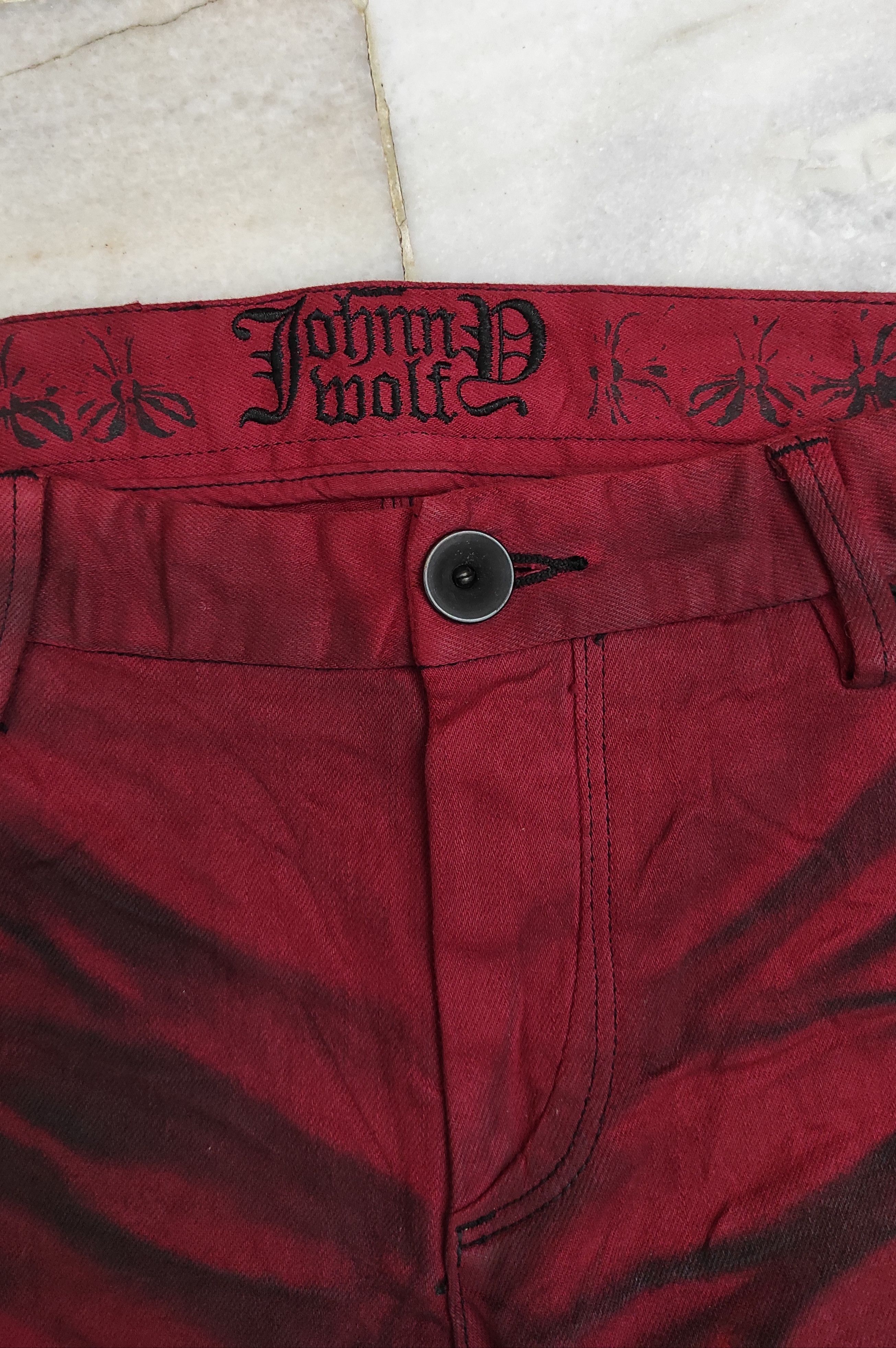 Japanese Brand Archive JOHNNY WOLF Visual Kei ankle zipper's jeans Size US 32 / EU 48 - 8 Thumbnail