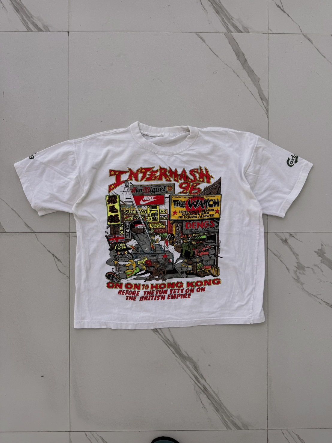 Nike Vintage Nike "Interhash 1996" T-shirt Size US L / EU 52-54 / 3 - 1 Thumbnail