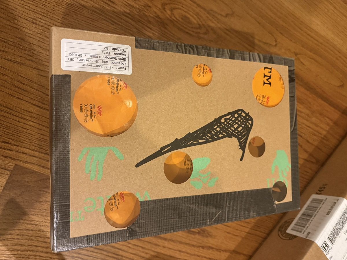 Nike × Off-White Nike Off-White Dunks Lot 11 size 11.5 Size US 11.5 / EU 44-45 - 7 Thumbnail