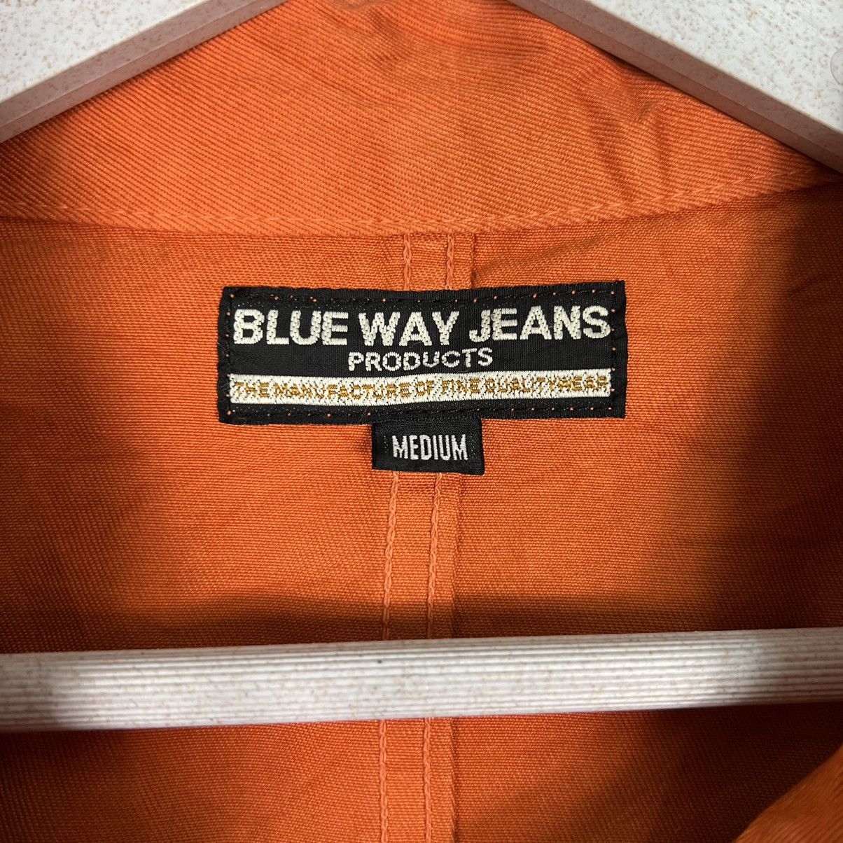 45rpm 🔥 BLUE WAY JEANS CHORE JACKET MADE IN JAPAN Size US M / EU 48-50 / 2 - 15 Thumbnail