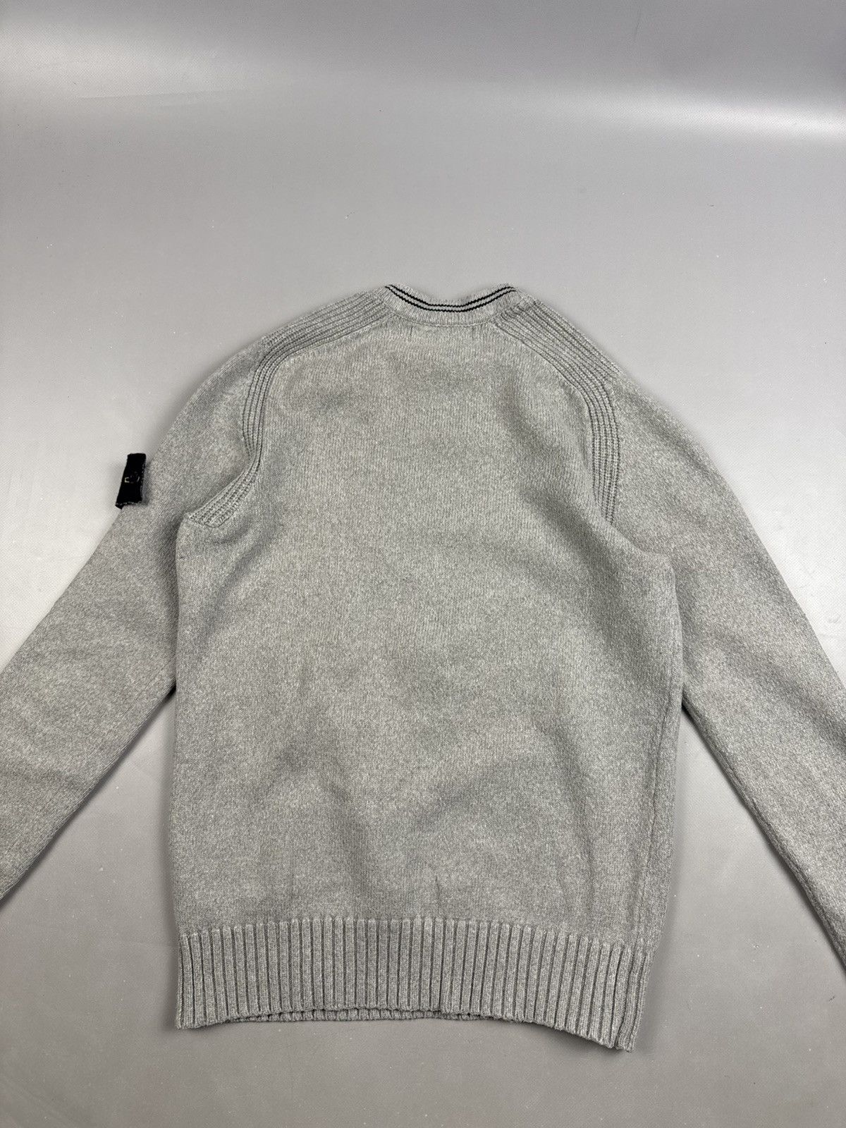Stone Island Stone island jersey vintage wool grey size M mens Size US M / EU 48-50 / 2 - 6 Thumbnail
