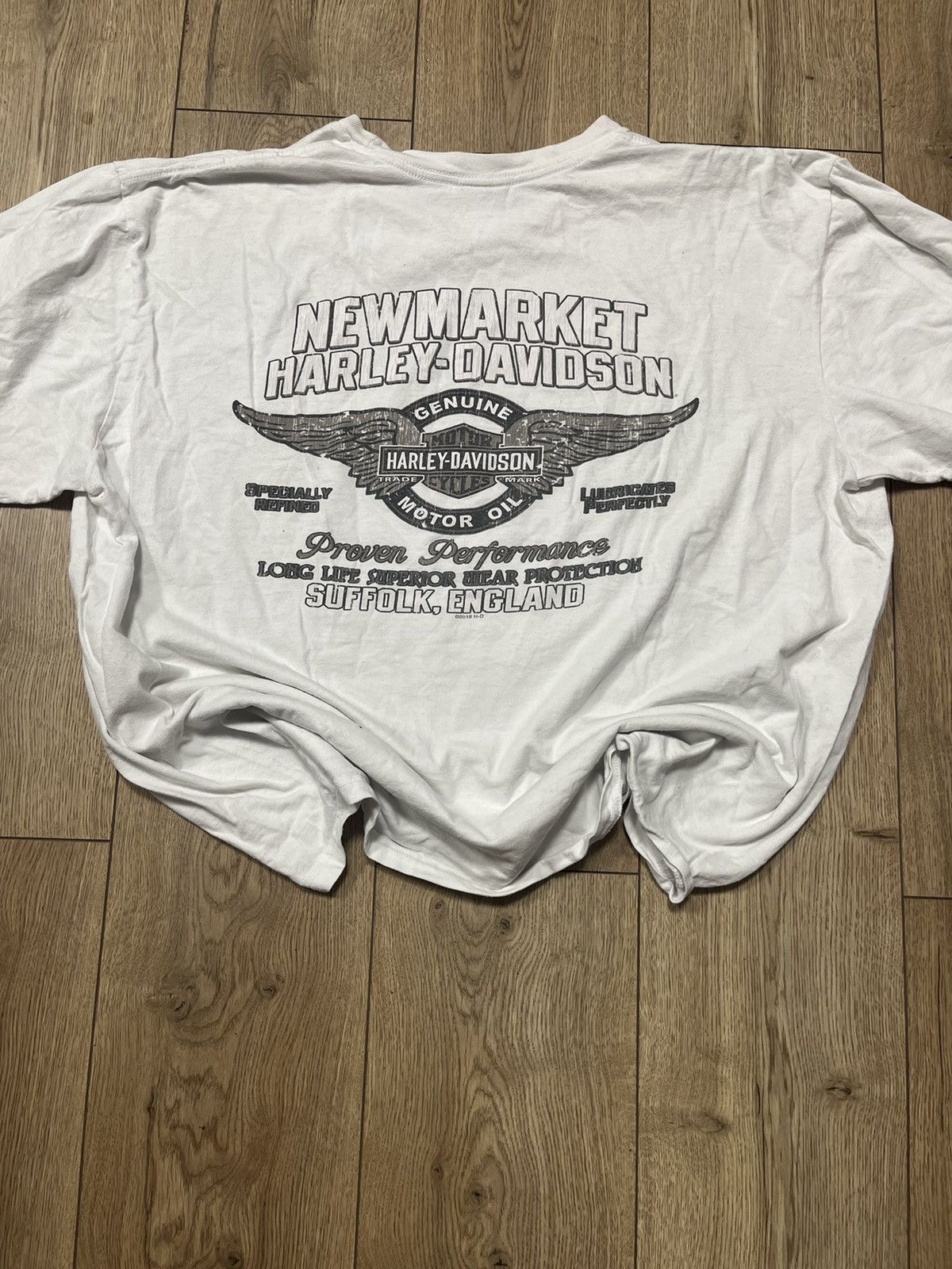 Harley Davidson × Vintage Vtg Harley Davidson rare t Shirt Size US XXL / EU 58 / 5 - 4 Thumbnail