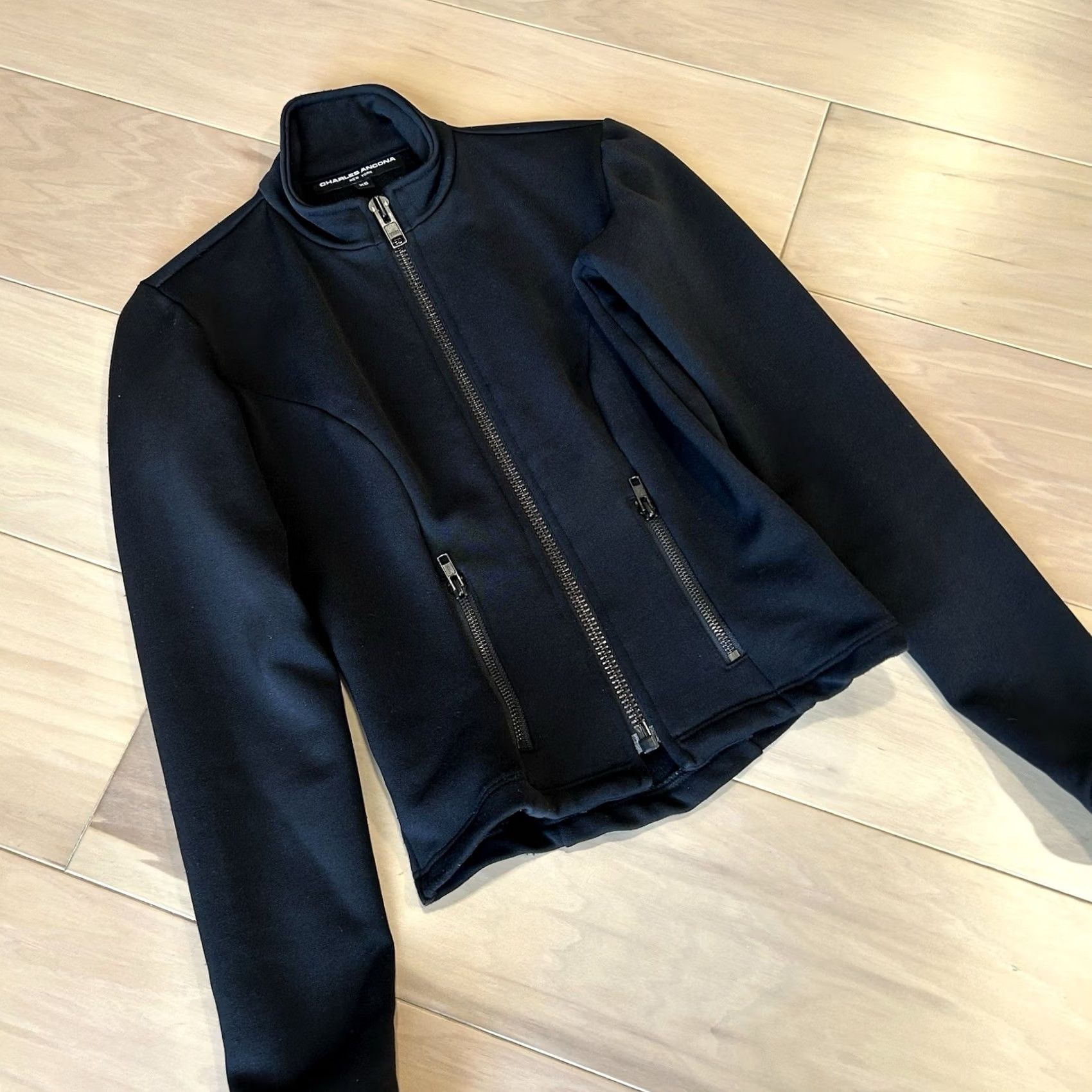 Vintage VINTAGE Charles Ancona New York Training Jacket Full Zip Women’s XS Size XS / US 0-2 / IT 36-38 - 2 Thumbnail